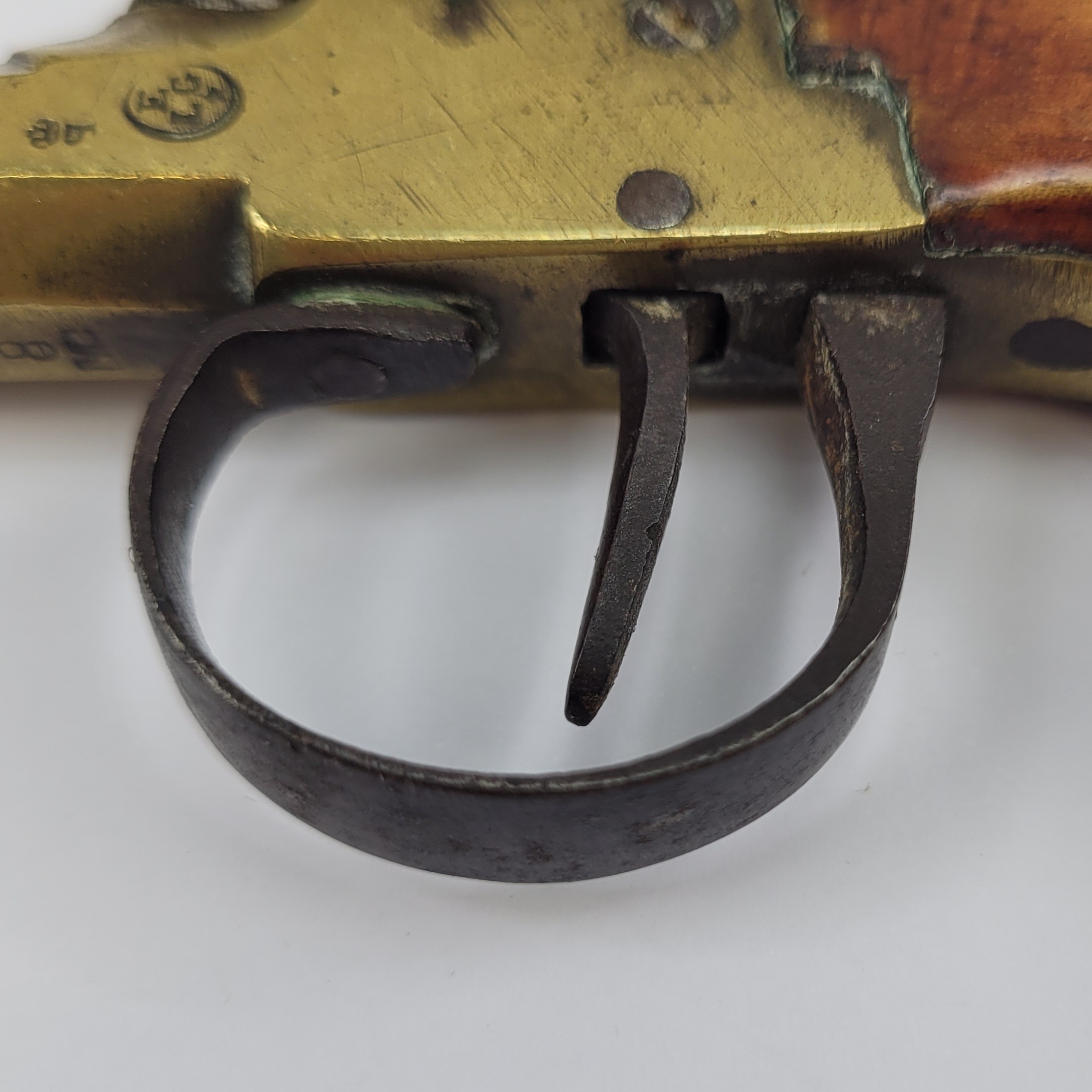 Brass Octagonal Barrelled Muff Pistol - Image 3