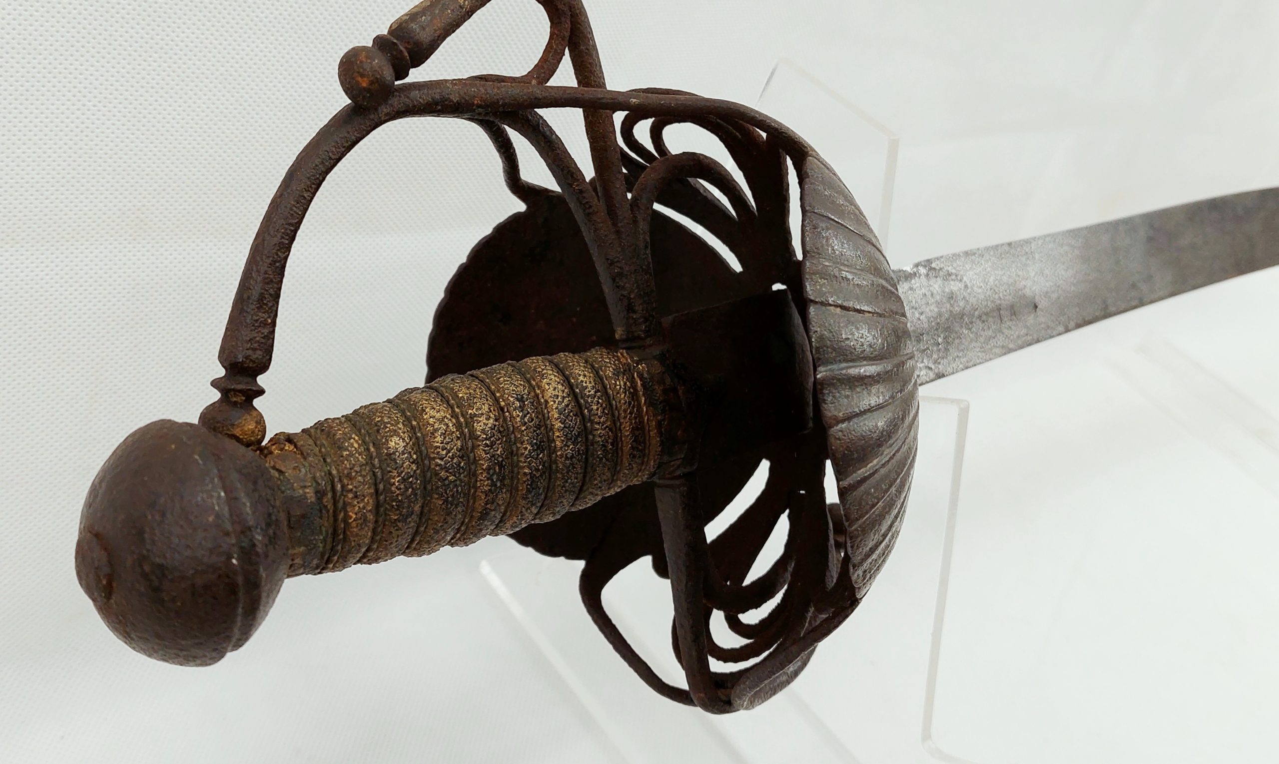 Circa 1670 Spanish Pirates Sword With Shell Guard - Image 4