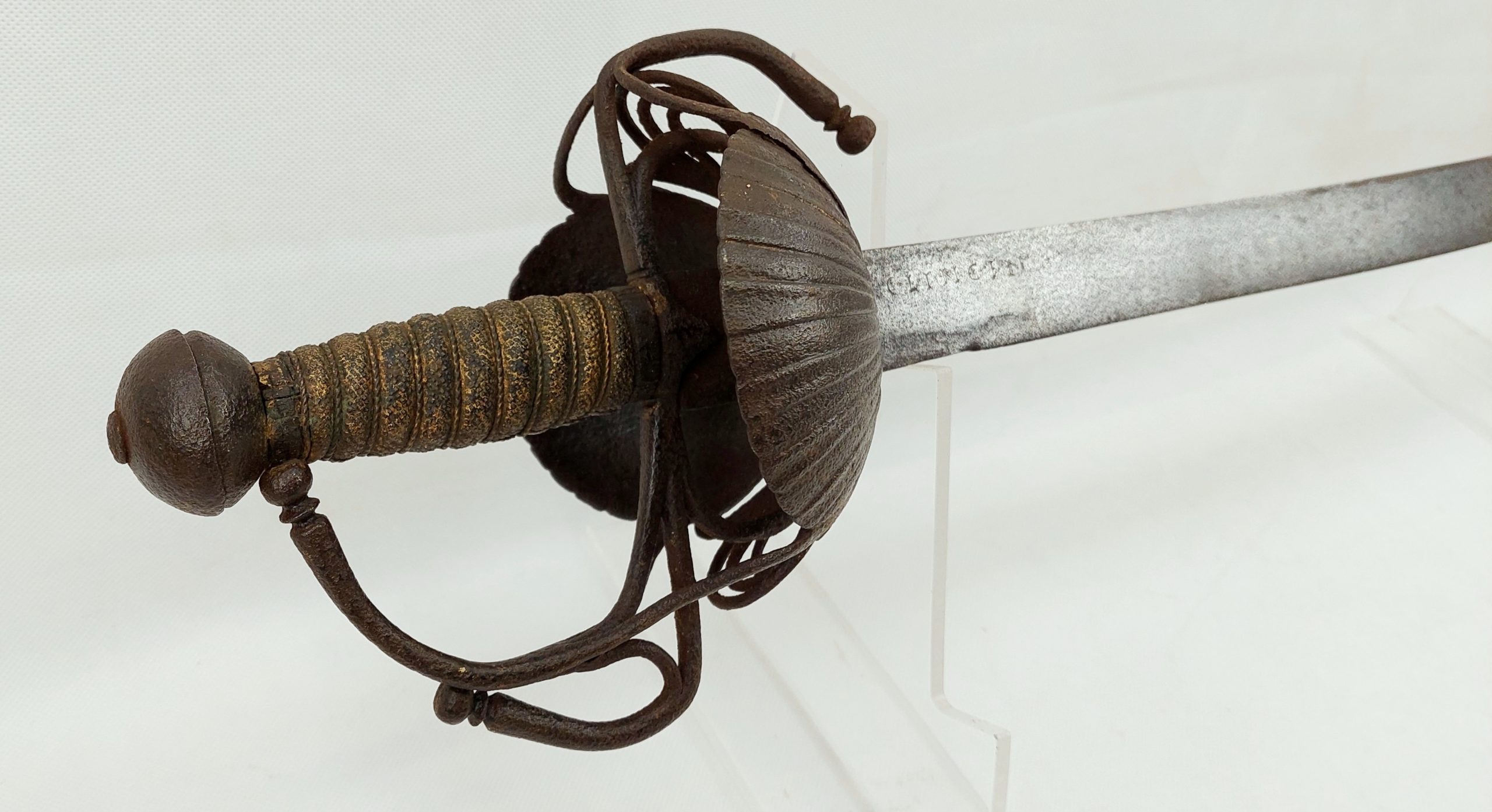 Circa 1670 Spanish Pirates Sword With Shell Guard - Image 14