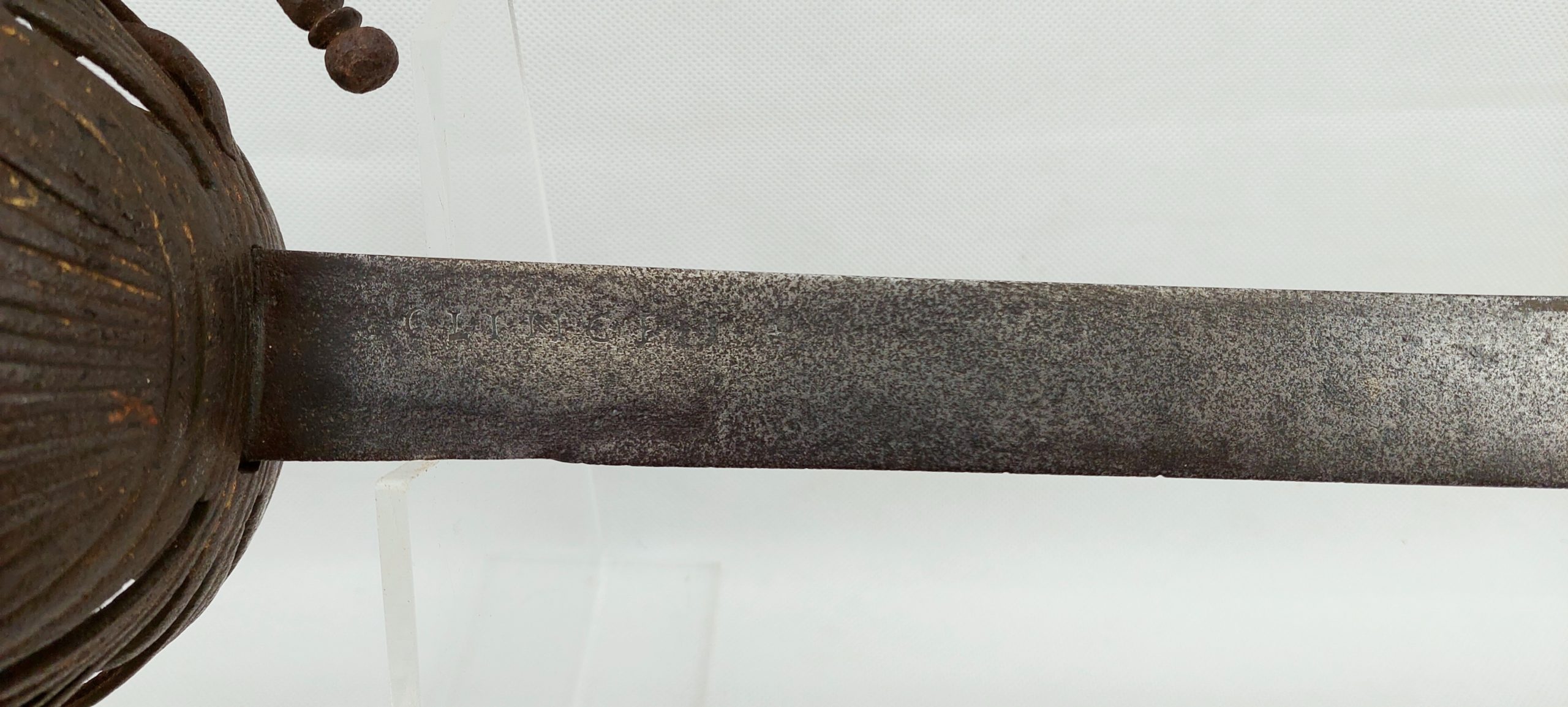 Circa 1670 Spanish Pirates Sword With Shell Guard - Image 11