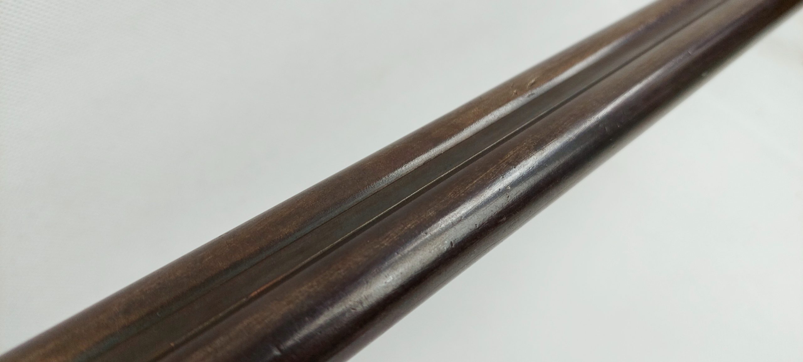 Fine Circa 1750 French Long Gun Muzzle Loader Double Barrel Shotgun Converted To Percussion - Image 17