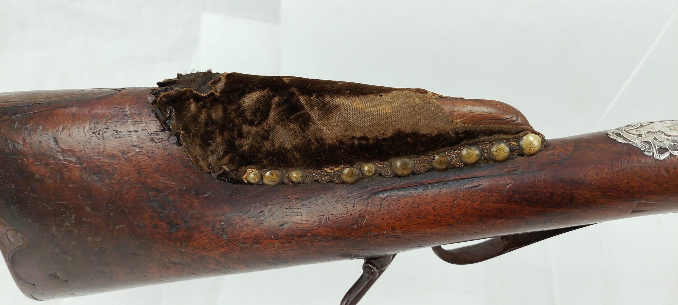 Fine Circa 1750 French Long Gun Muzzle Loader Double Barrel Shotgun Converted To Percussion - Image 25
