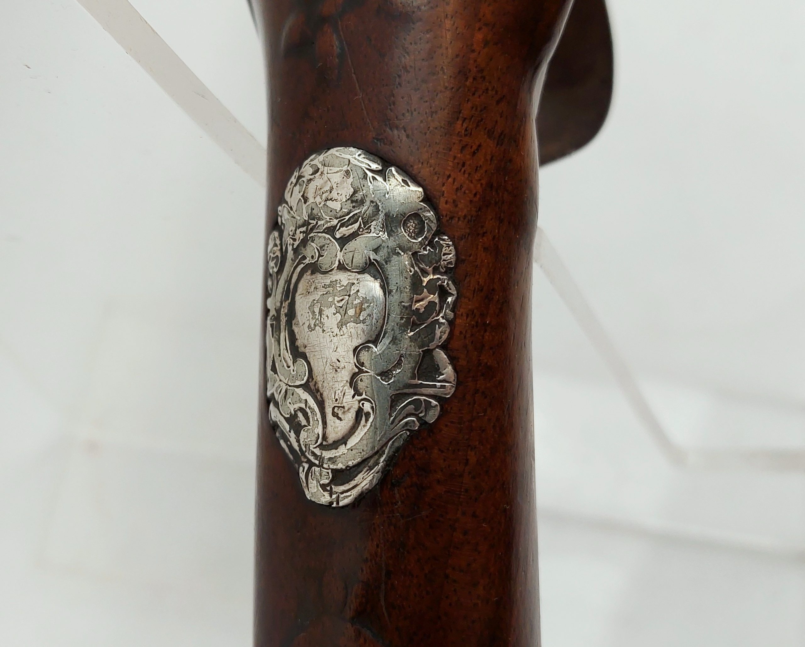 Fine Circa 1750 French Long Gun Muzzle Loader Double Barrel Shotgun Converted To Percussion - Image 24