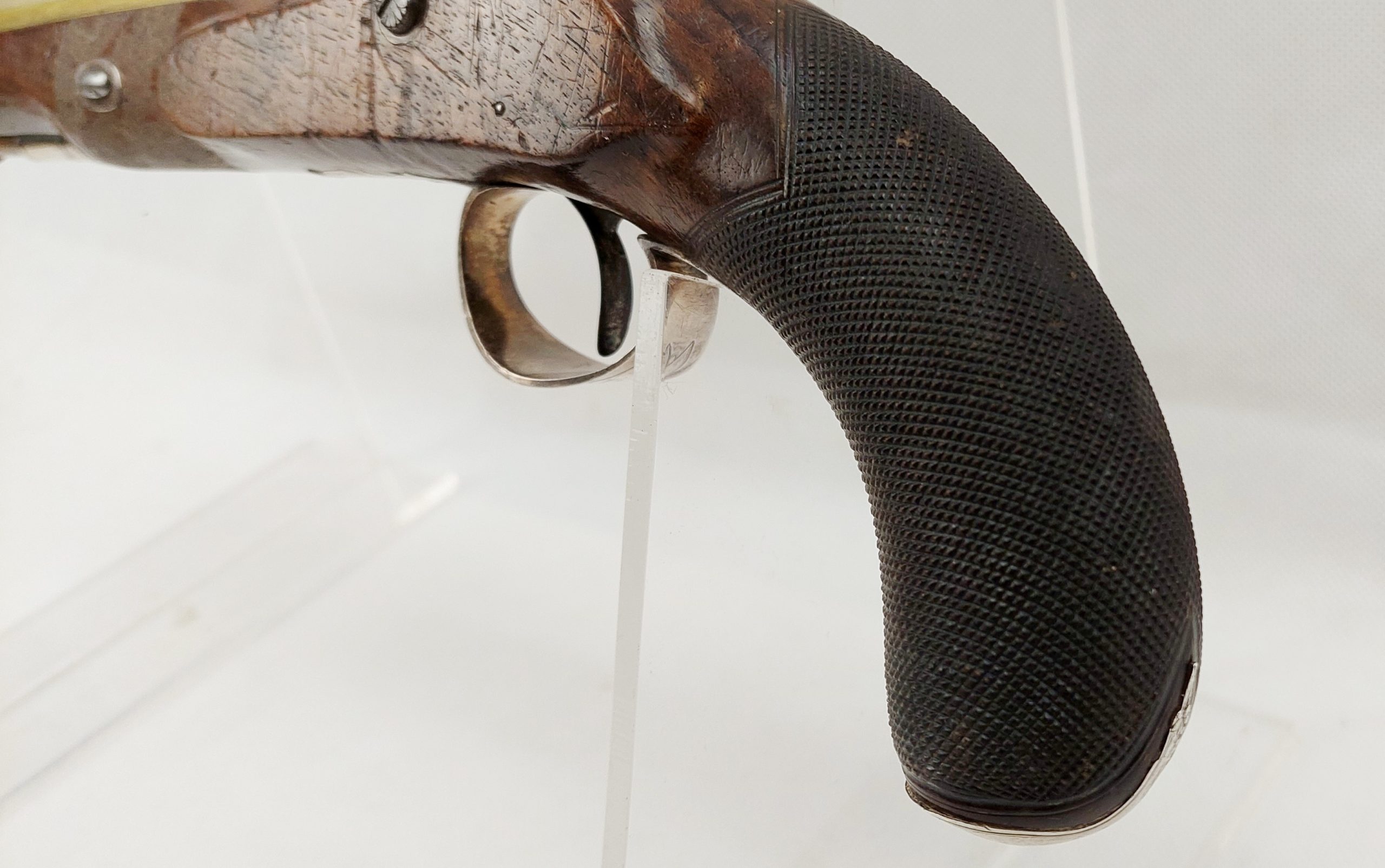 Circa 1778 Brass Barrelled Flintlock Pistol Owned By Admiral Foley Hero Of The Battle Of The Nile By J Harding Of London - Image 13