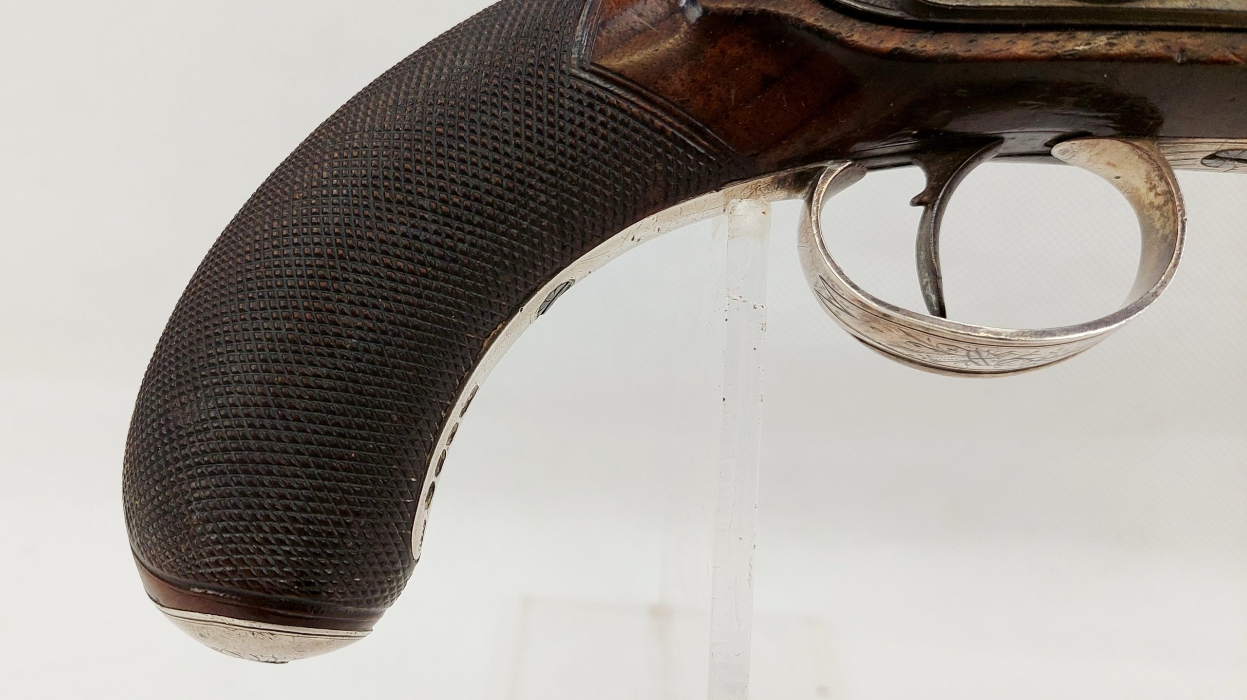 Circa 1778 Brass Barrelled Flintlock Pistol Owned By Admiral Foley Hero Of The Battle Of The Nile By J Harding Of London - Image 5