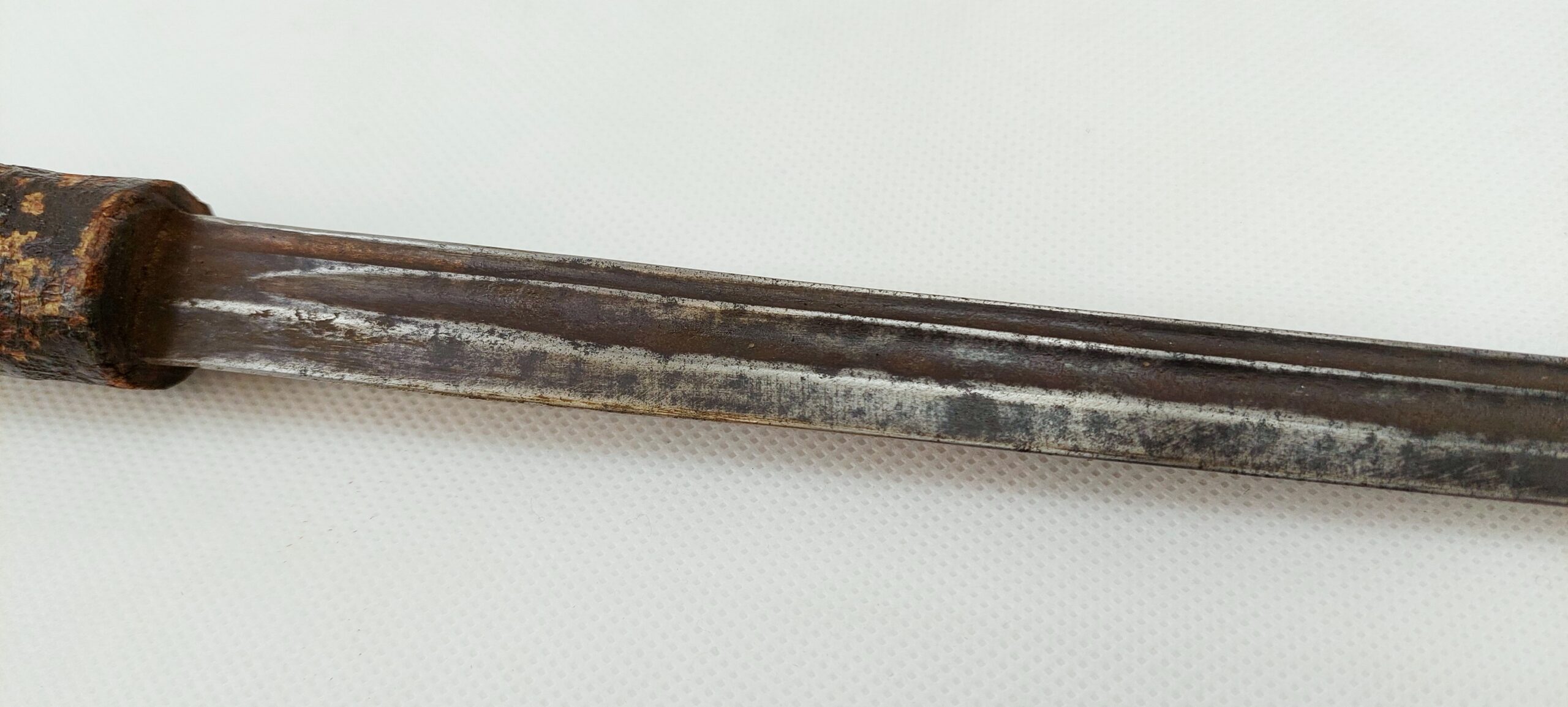 Circa 1810 French Heavy Cuirassier Sword Stick with Napoleon's Head Pommel - Image 6