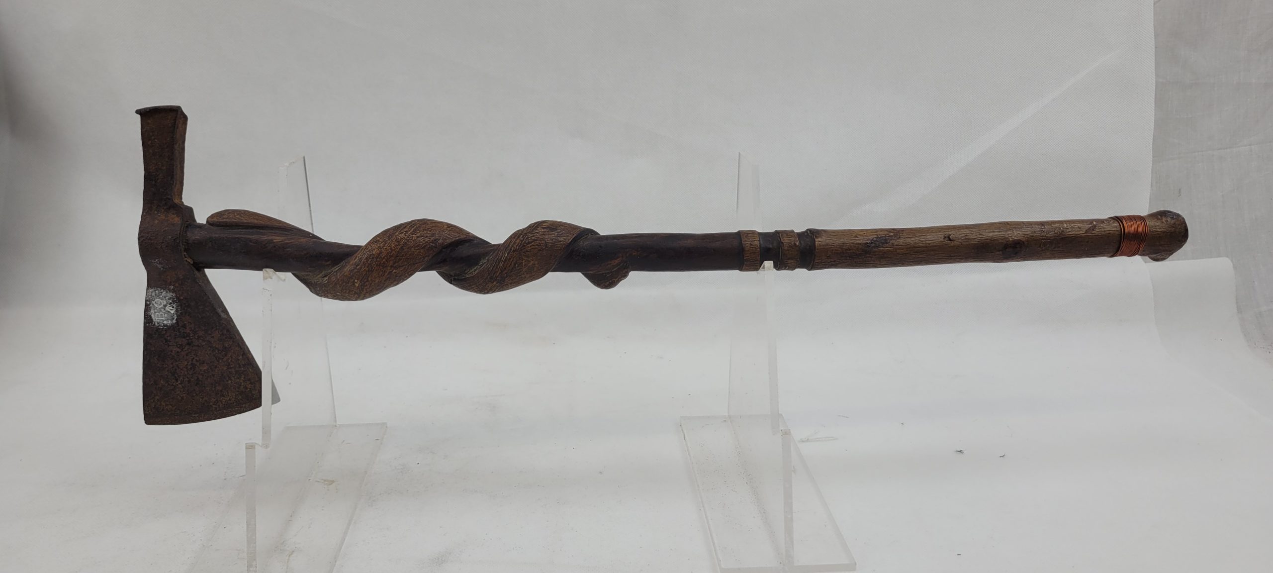Circa 1830 British Export Indian Canadian Board Of Ordnance Stamped Axe
