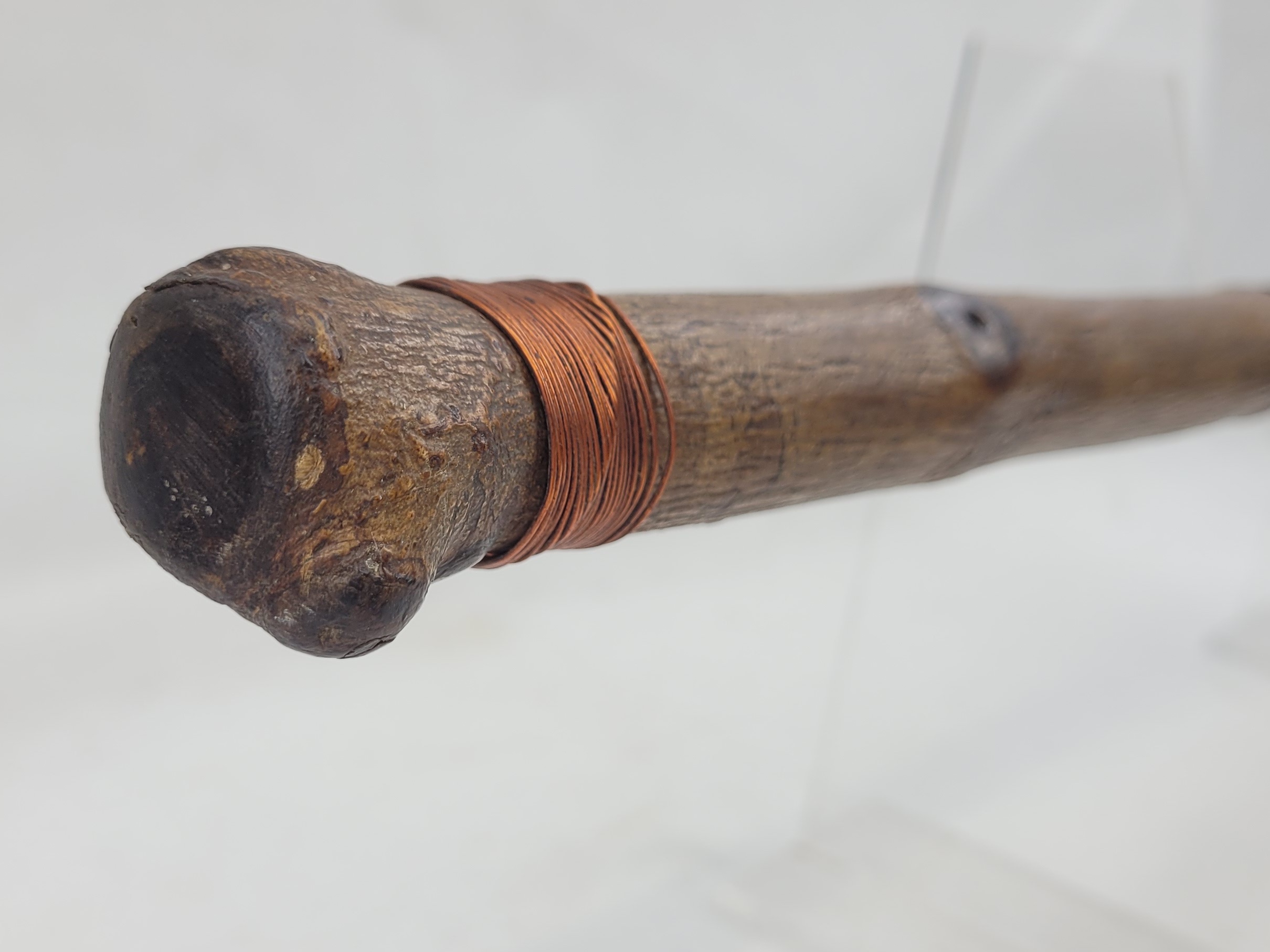 Circa 1830 British Export Indian Canadian Board Of Ordnance Stamped Axe - Image 9