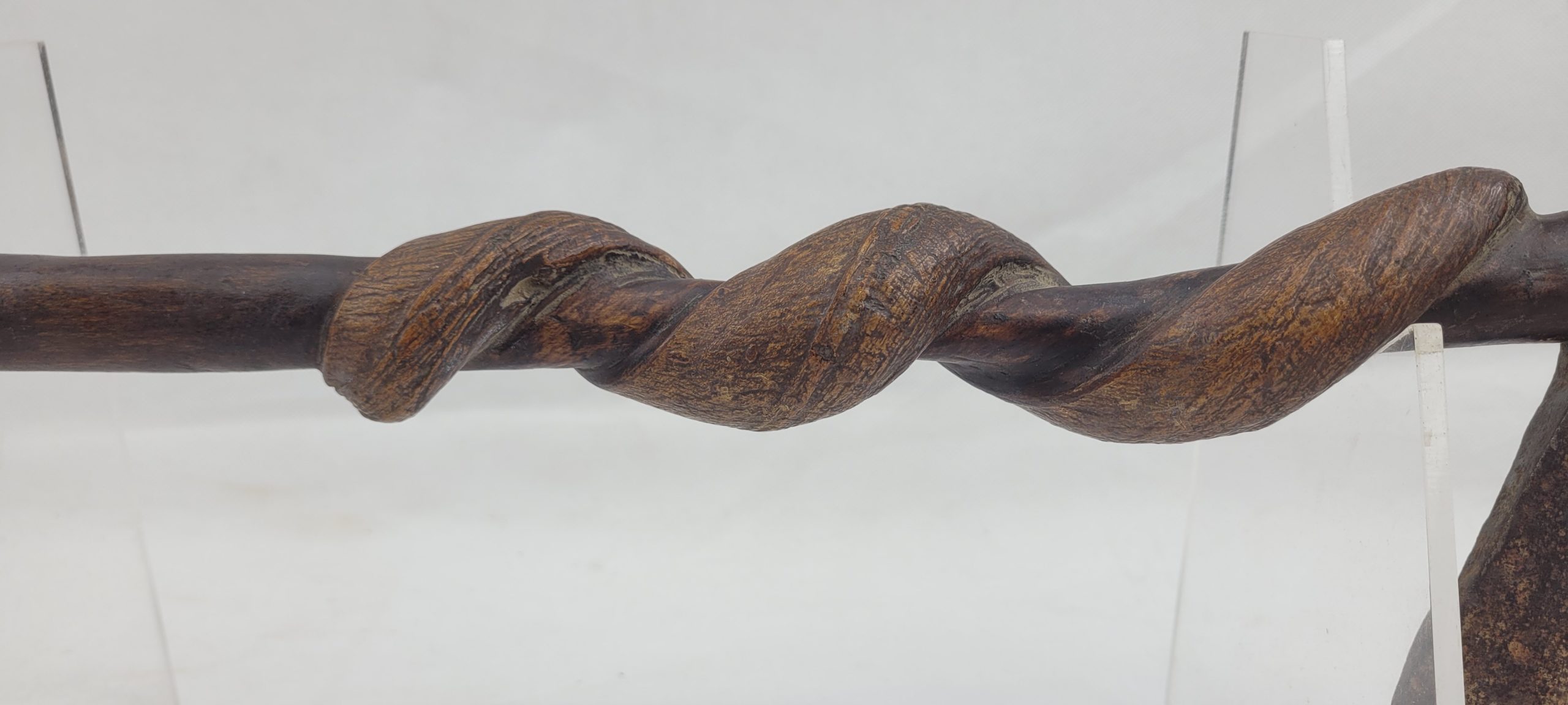 Circa 1830 British Export Indian Canadian Board Of Ordnance Stamped Axe - Image 11