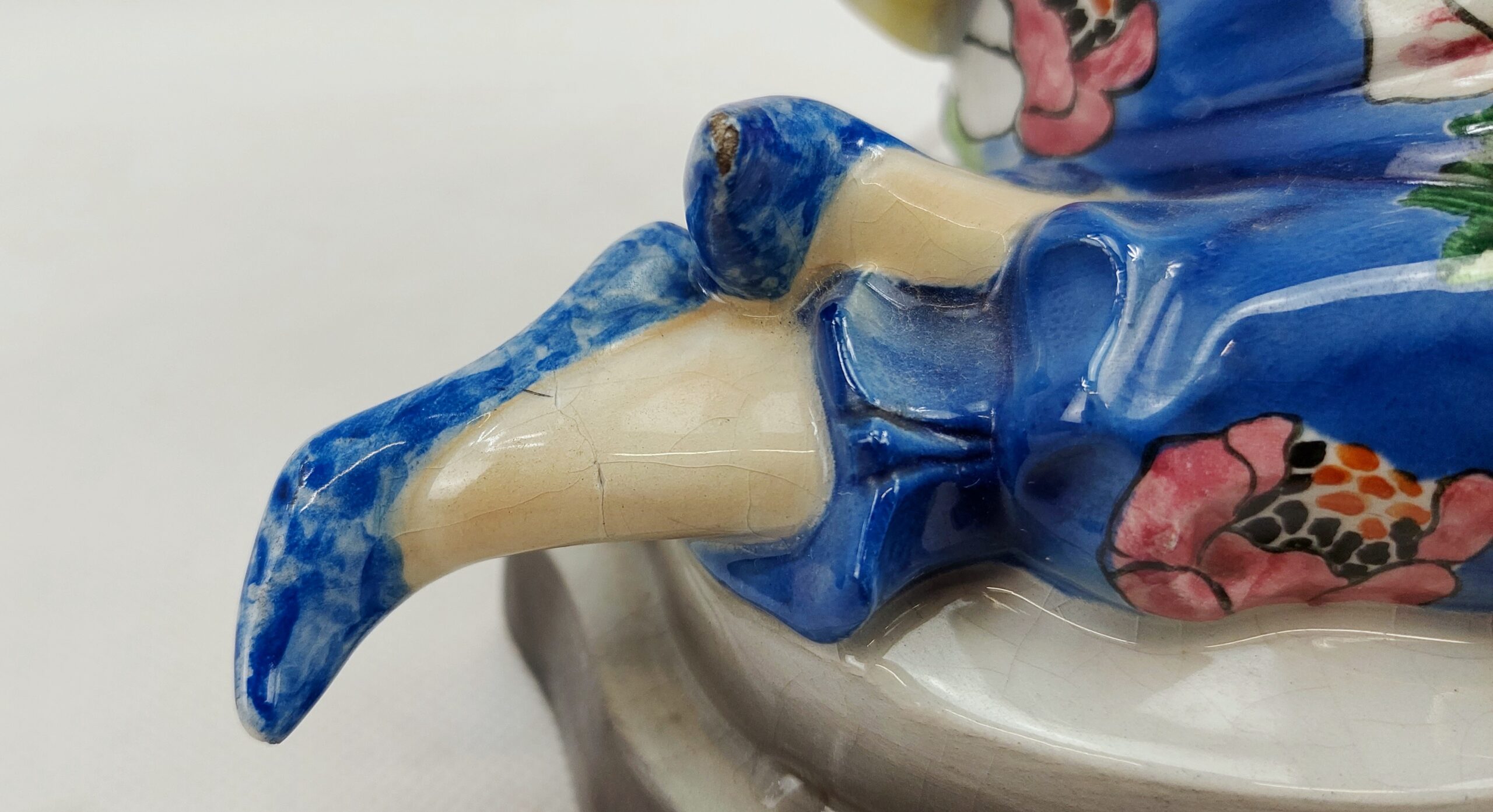 Circa 1928 Goldscheider Art Deco Figure Of A Japanese Lady With Attendant Fawn - Image 3