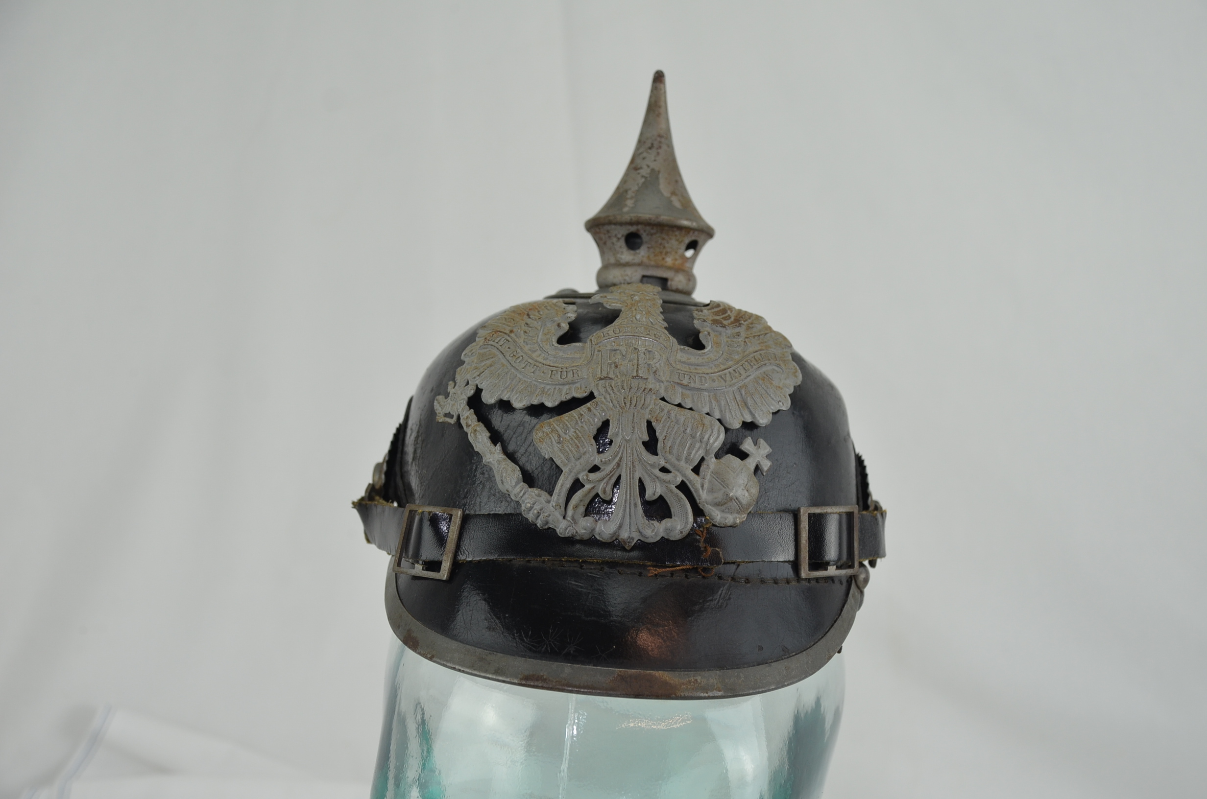 Original WW1 Prussian Pickelhaube Helmet