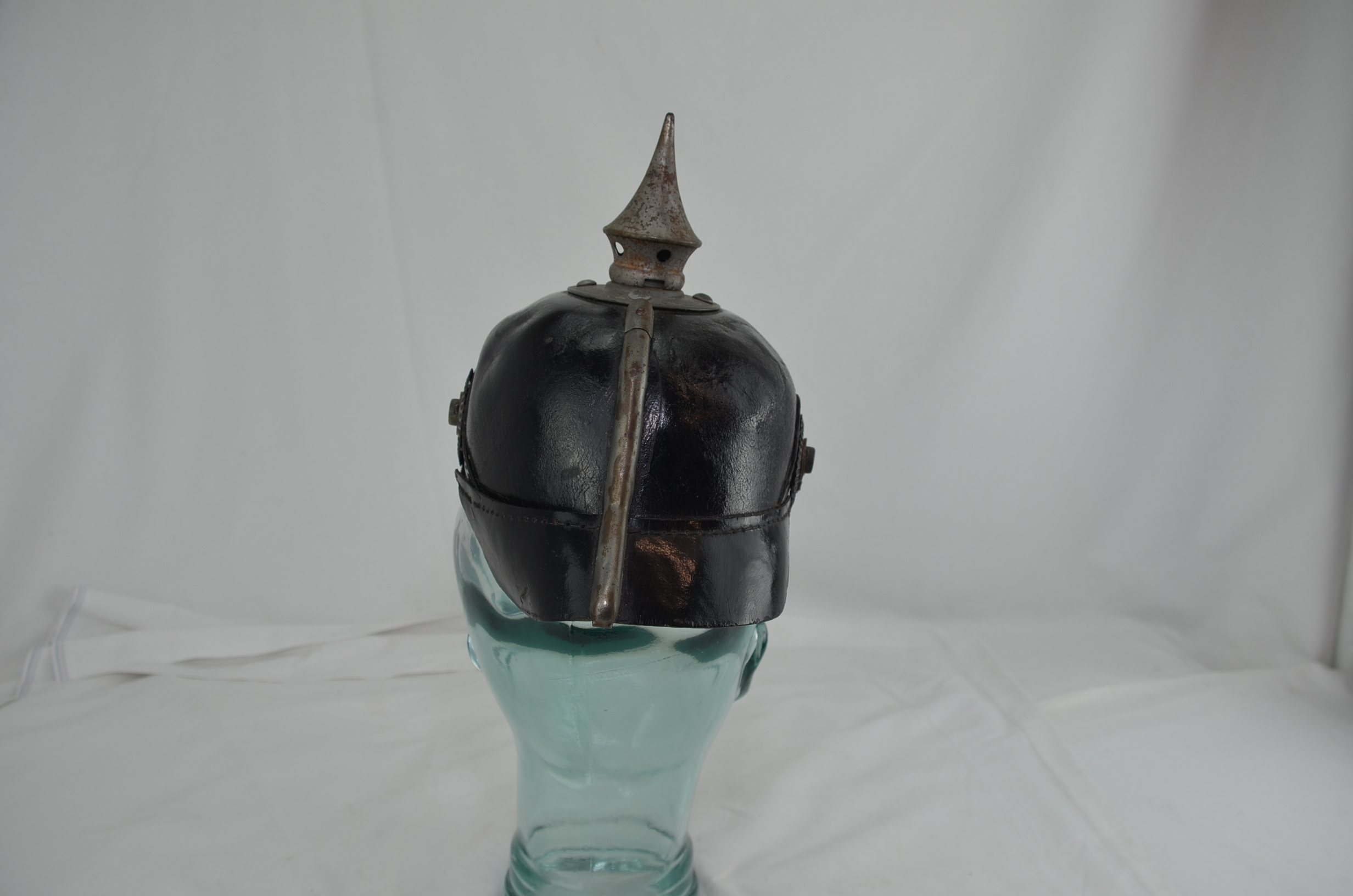 Original WW1 Prussian Pickelhaube Helmet - Image 4