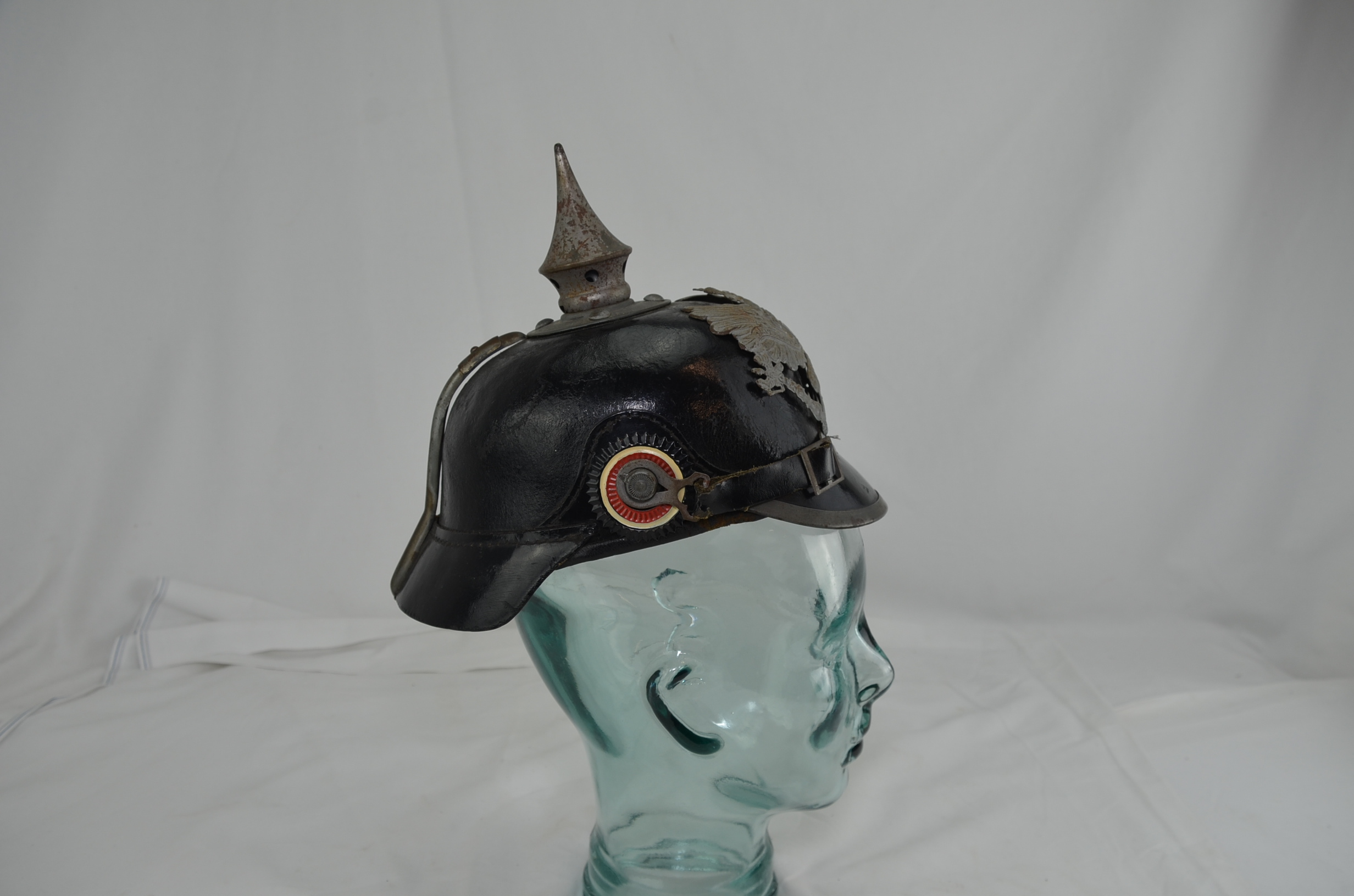Original WW1 Prussian Pickelhaube Helmet - Image 5