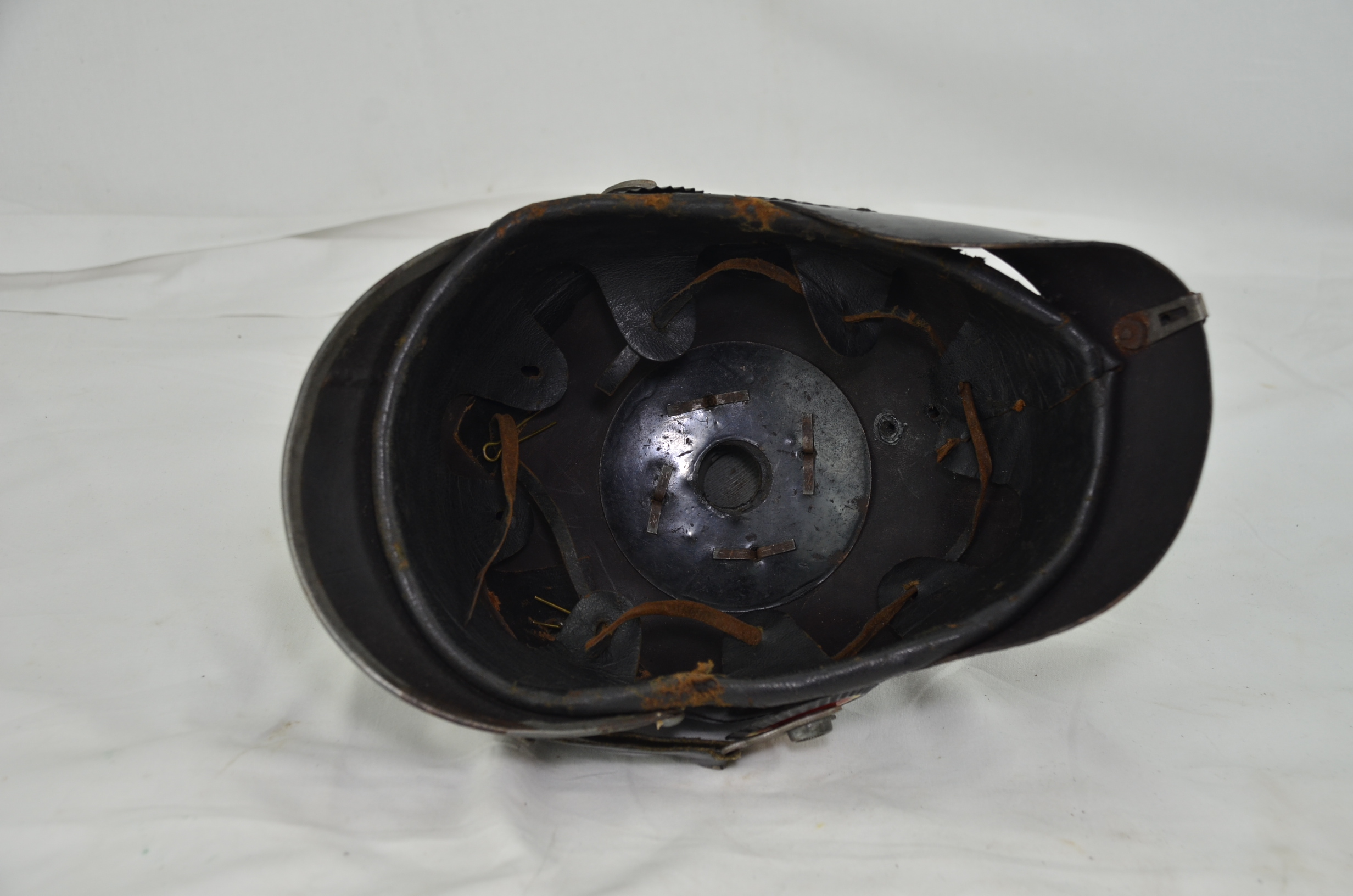 Original WW1 Prussian Pickelhaube Helmet - Image 6