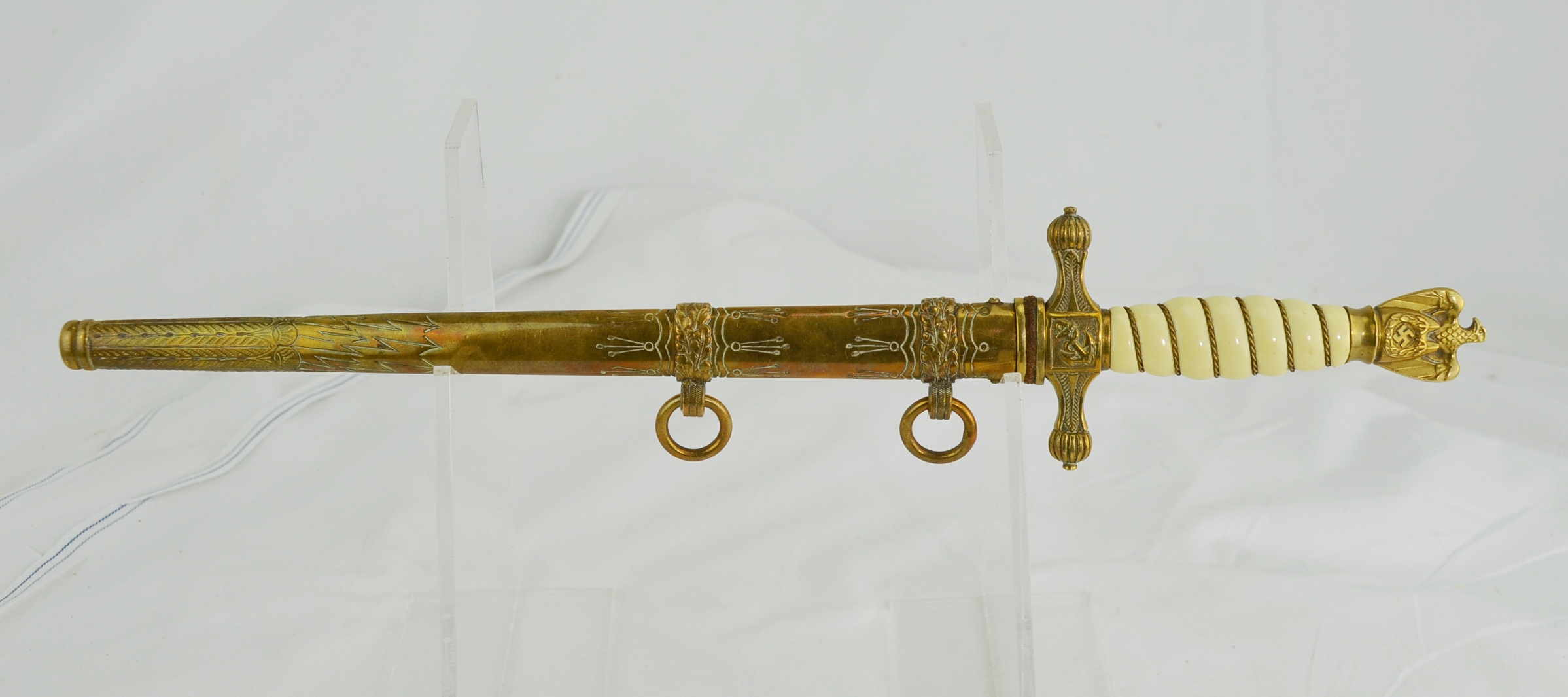 German Third Reich Kriegsmarine Officer’s Dress Dagger - Image 2