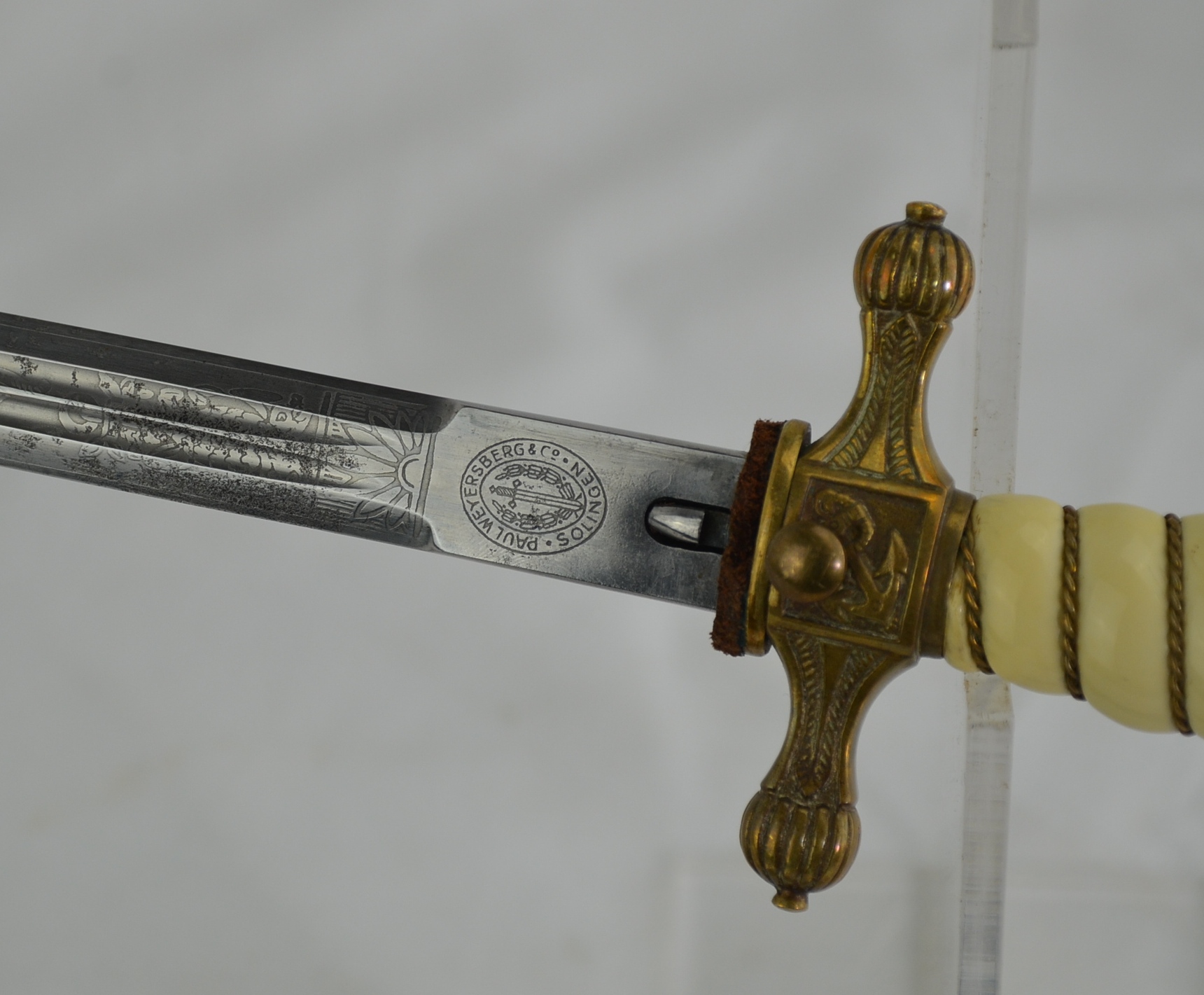 German Third Reich Kriegsmarine Officer’s Dress Dagger - Image 4