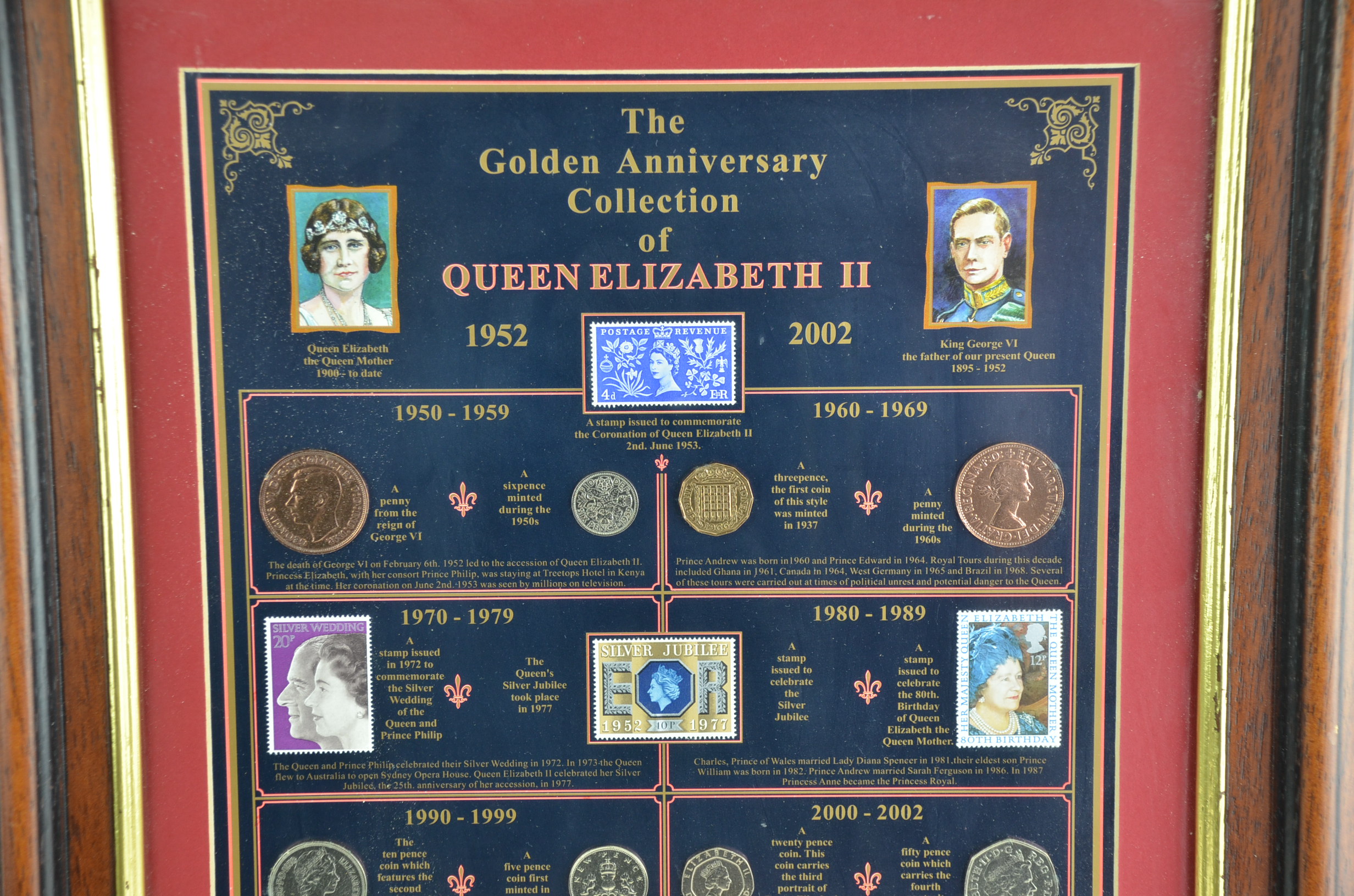 Queen Elizabeth II Golden Jubilee Coin and Stamp Celebration - Image 3