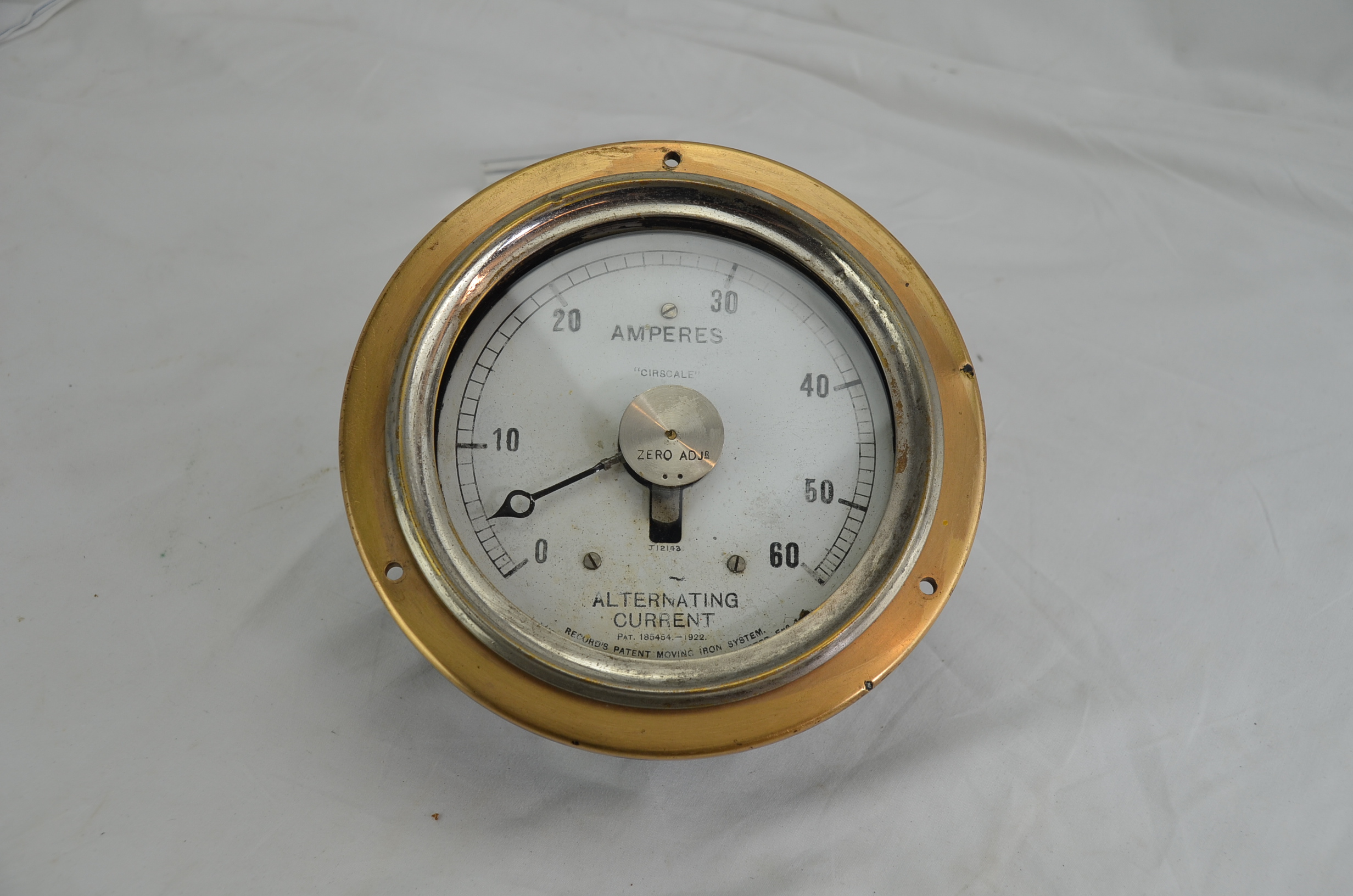 WW2 Triton Class Submarine Ammeter Dated 1922