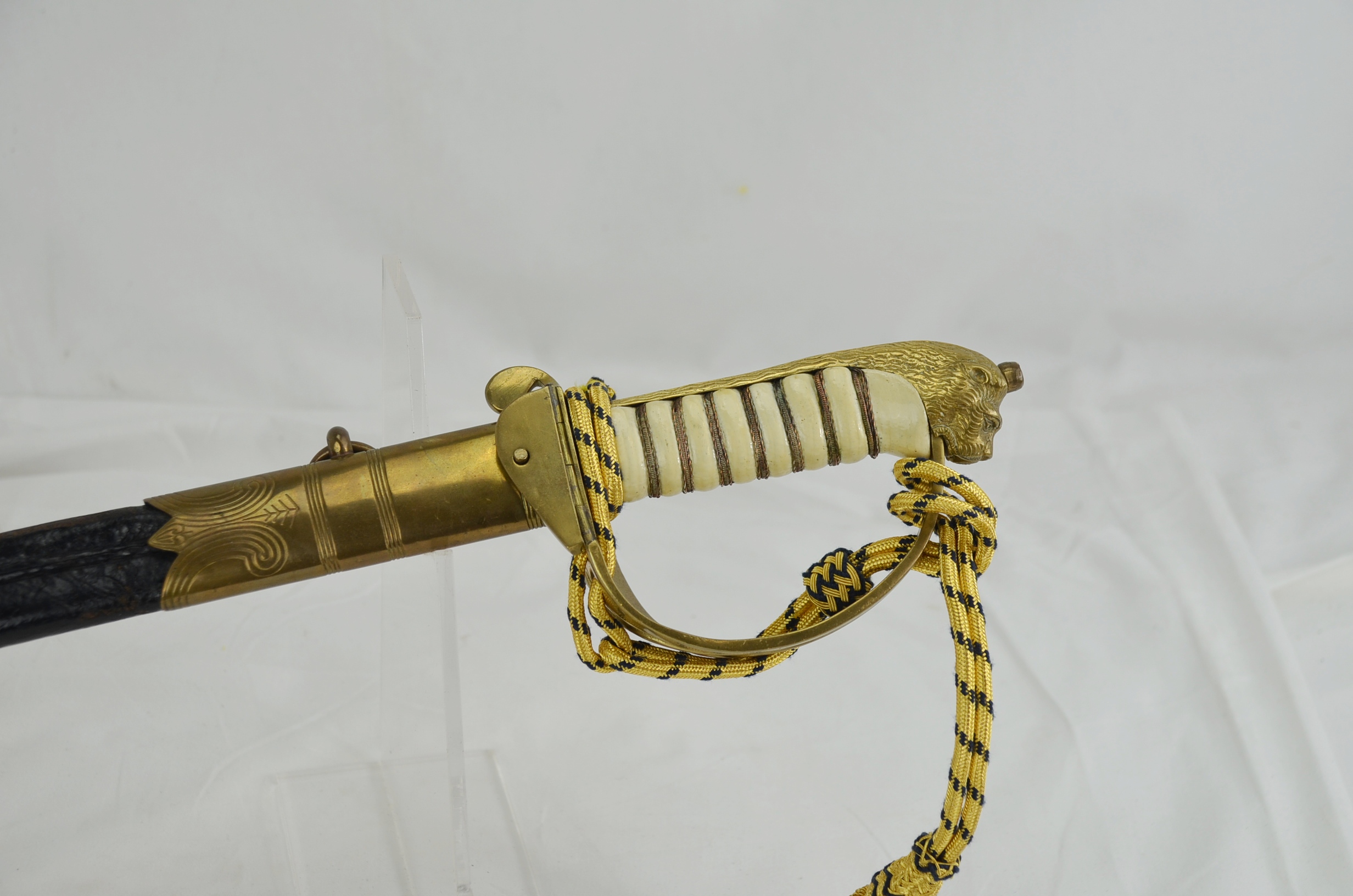 Early 20th Century Royal Navy Officers' Dress Sword - Image 13