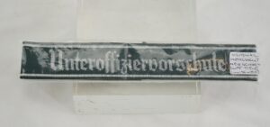 WW2 German Wehrmacht Army School of NCO Cuff Title