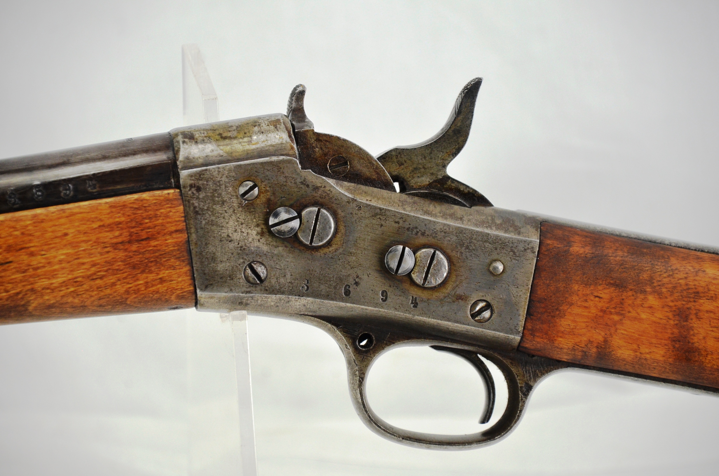 Swedish Remington Rolling Block Rifle 1872 - Image 4
