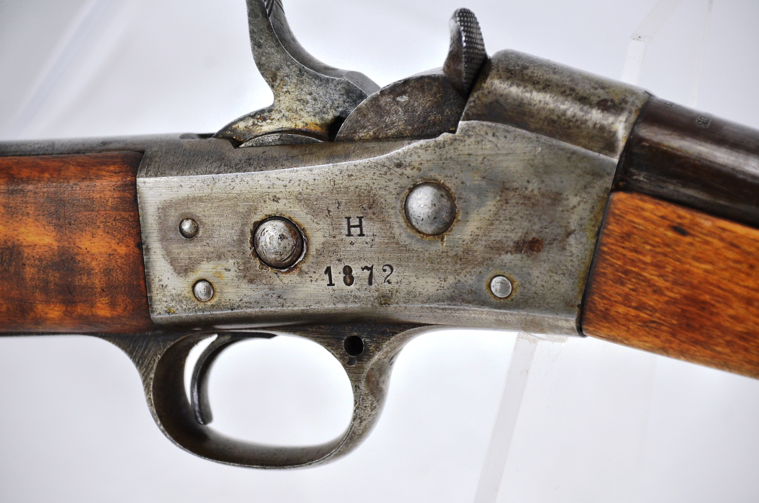 Swedish Remington Rolling Block Rifle 1872 - Image 8