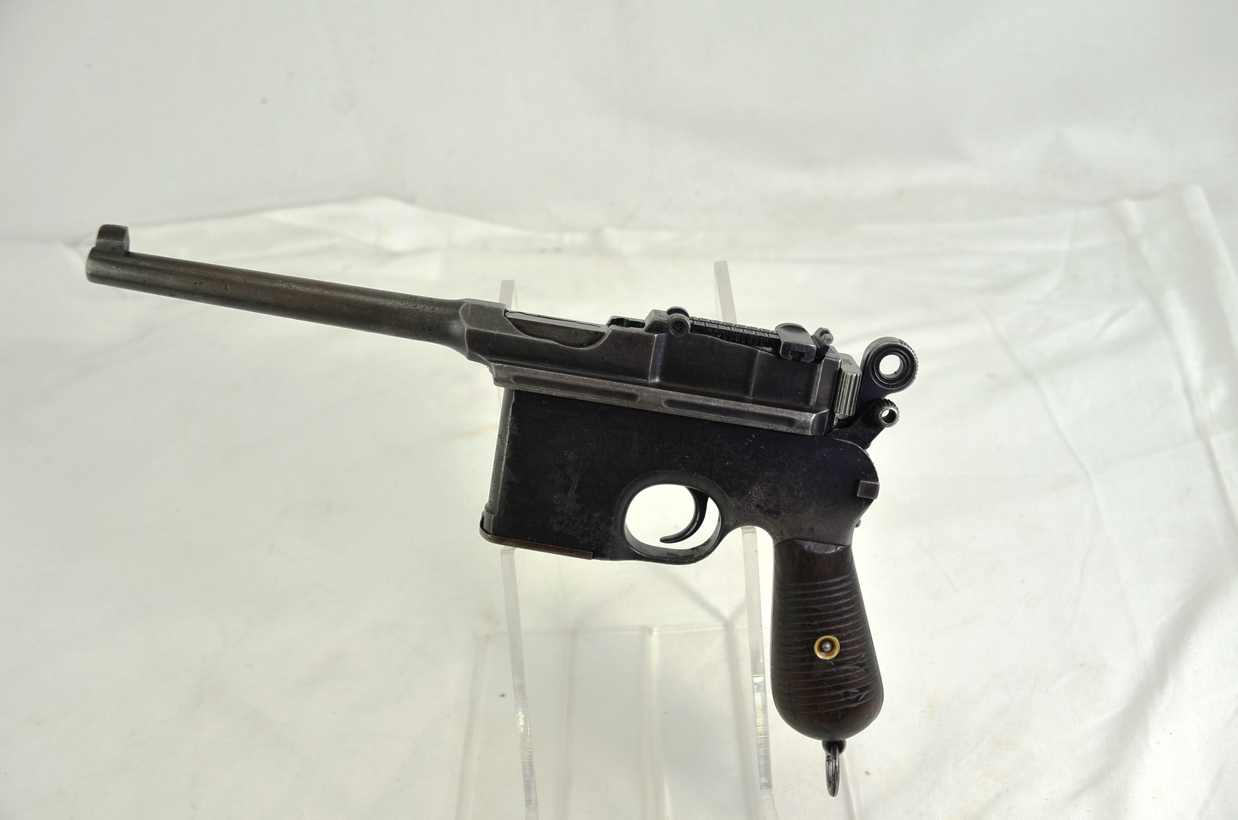 Rare WW1 Mauser C96 Pistol Broomhandle and Shoulder Stock - Image 3