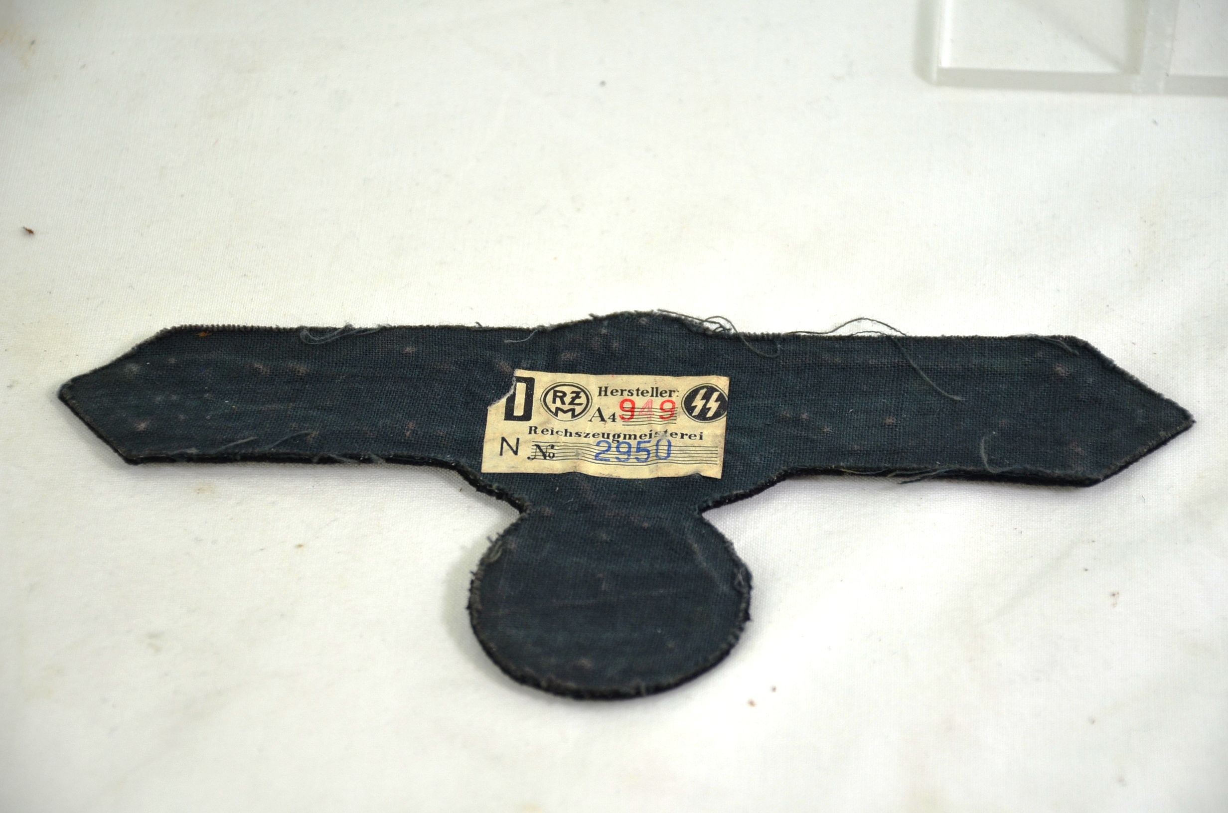 Original WWII Large SS Officer’s Cape Eagle - Image 3