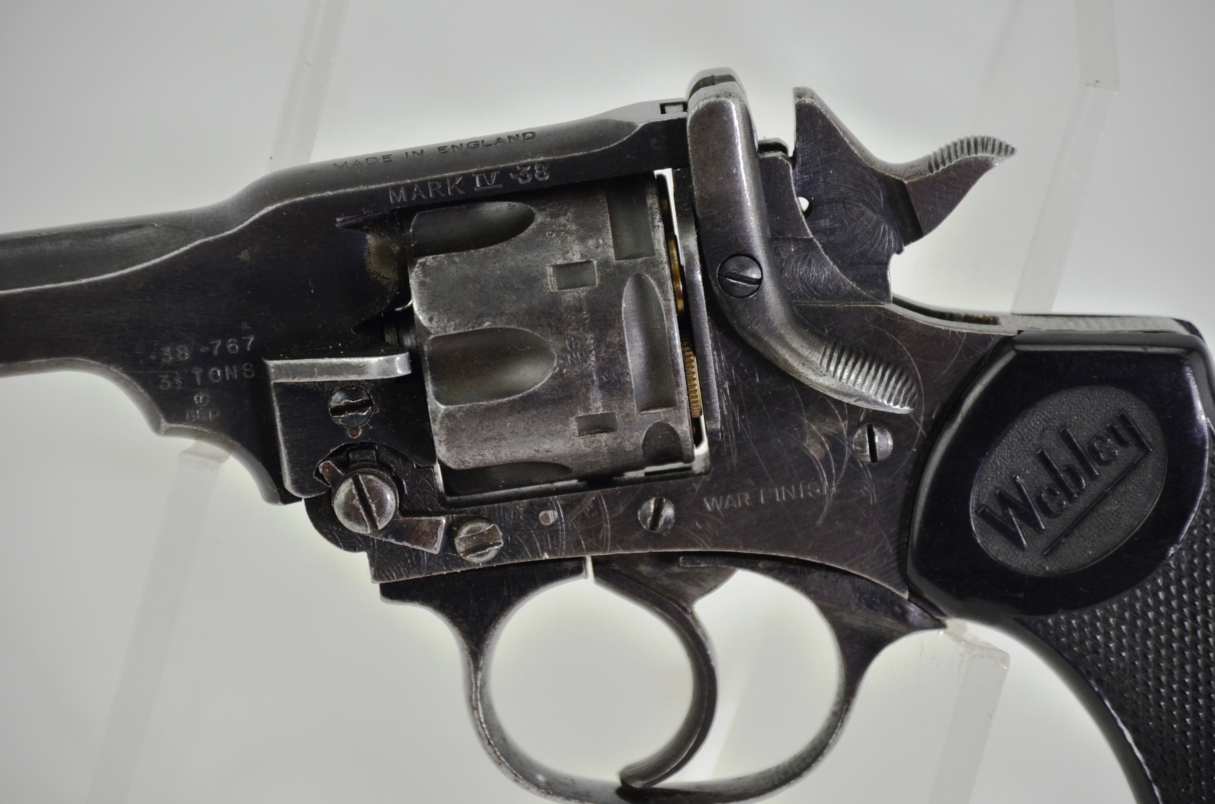 British WW2 Webley Mk IV .38 and Holster - Image 4