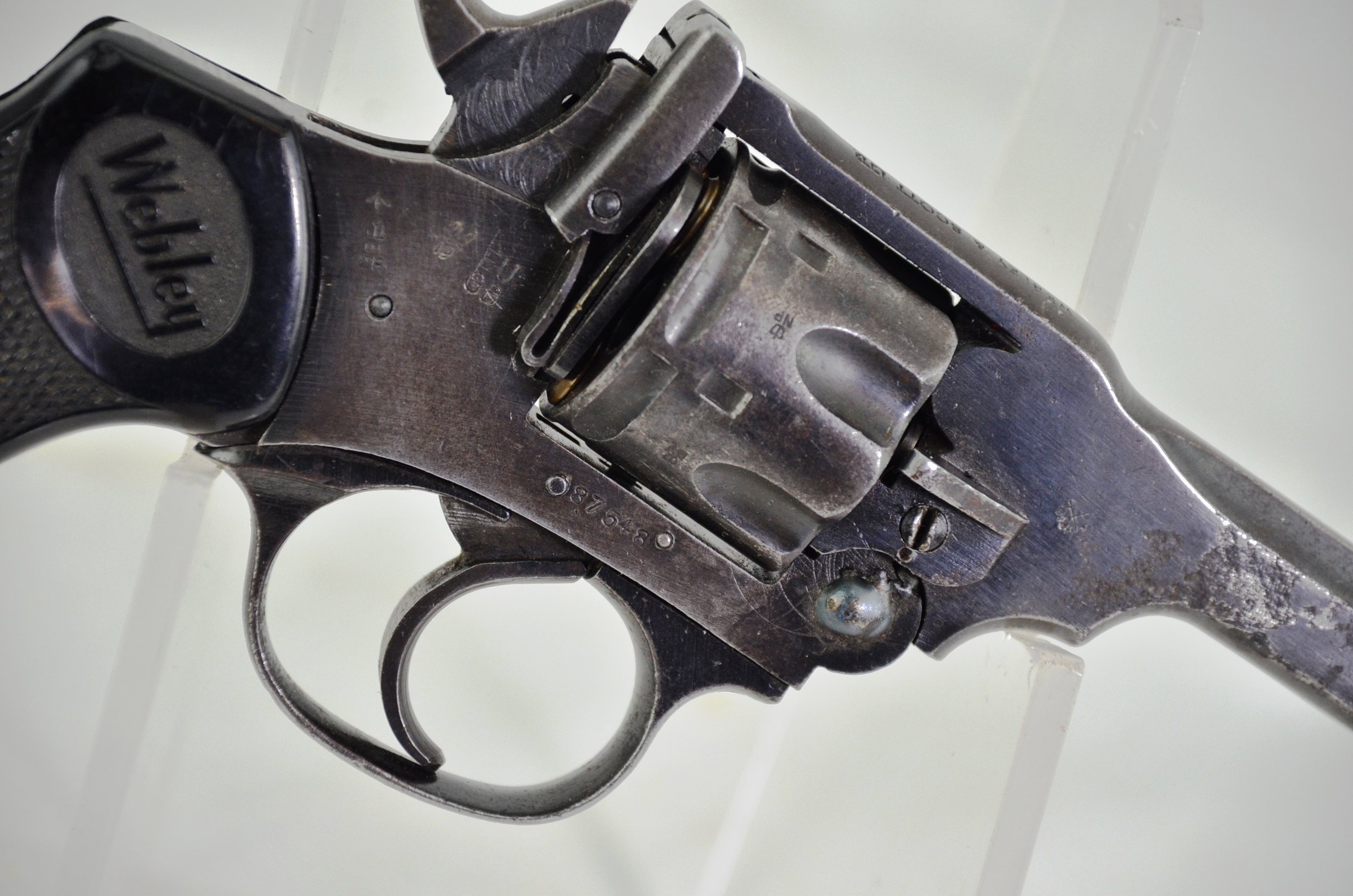 British WW2 Webley Mk IV .38 and Holster - Image 5