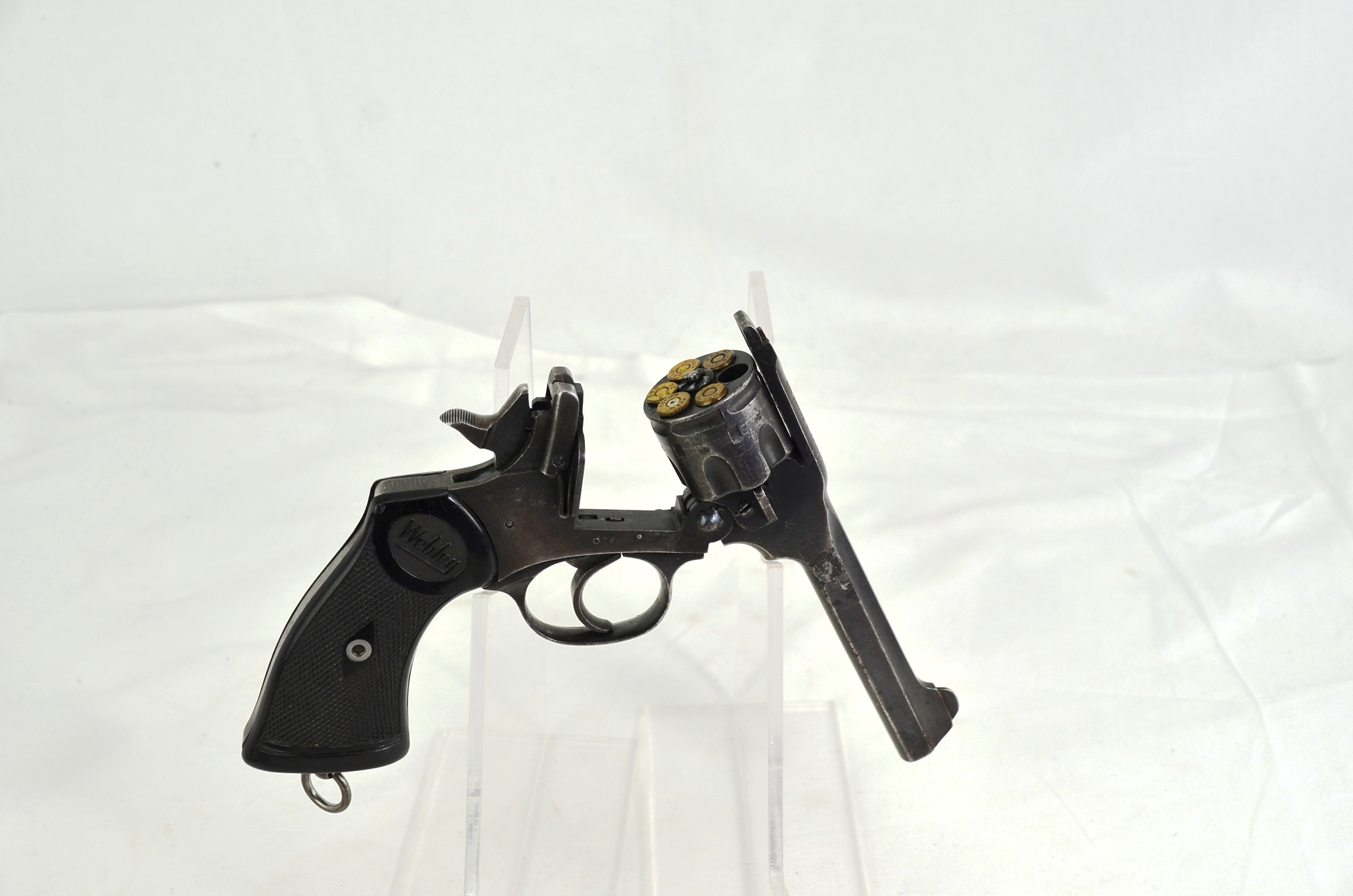 British WW2 Webley Mk IV .38 and Holster - Image 8