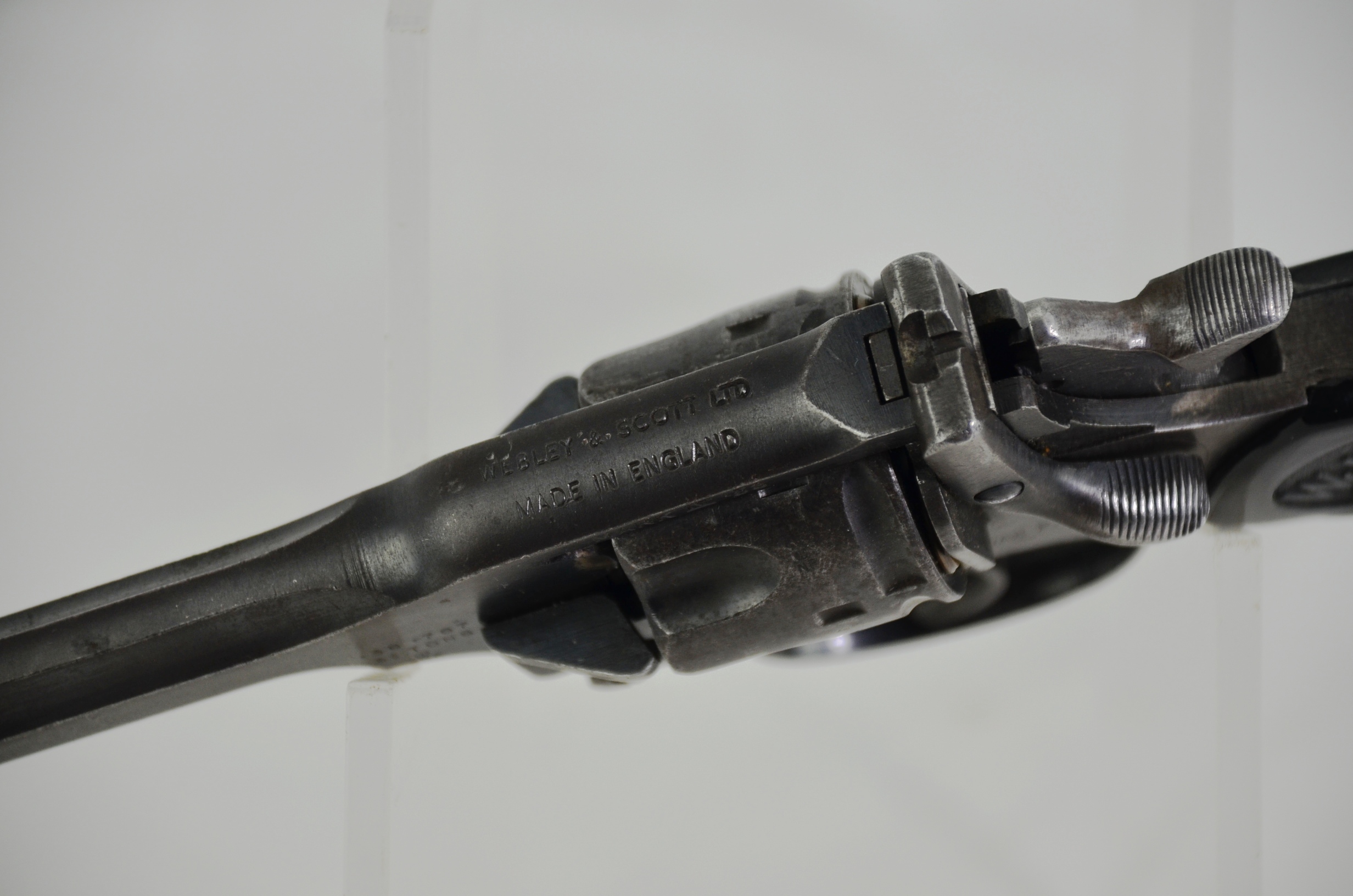 British WW2 Webley Mk IV .38 and Holster - Image 9