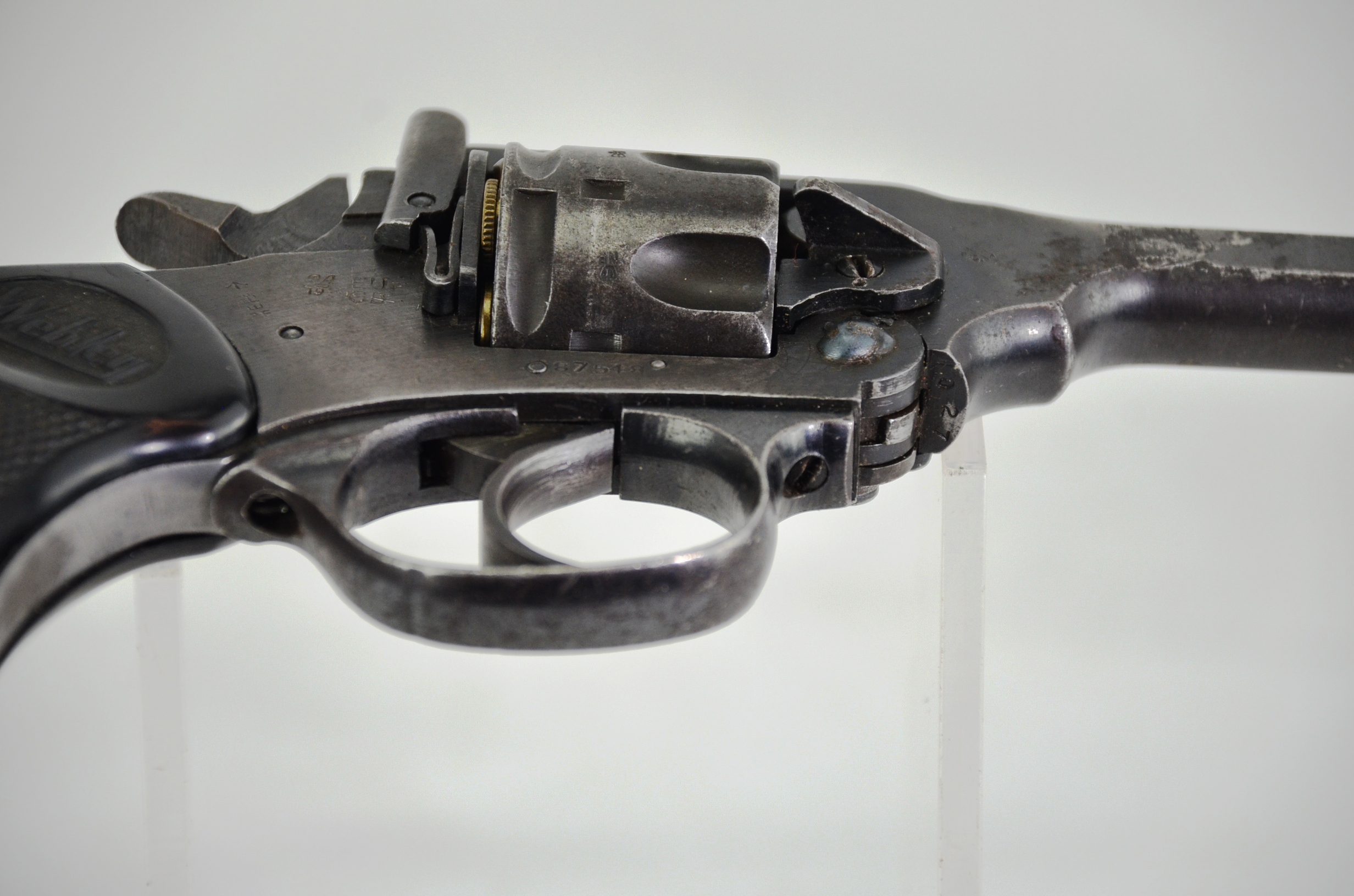 British WW2 Webley Mk IV .38 and Holster - Image 11