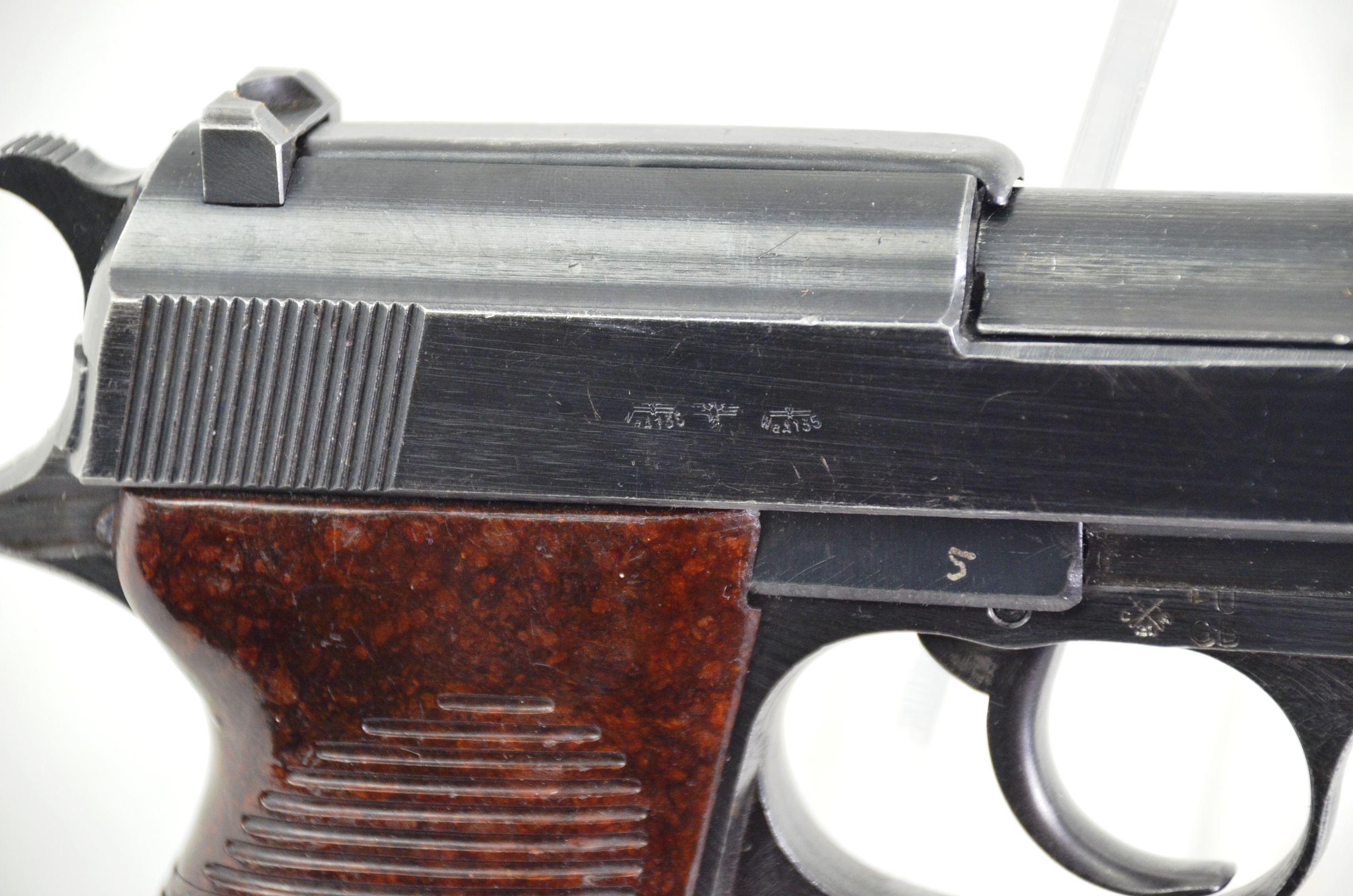 WW2 Walther P38 Pistol and Leather Holster - Image 4