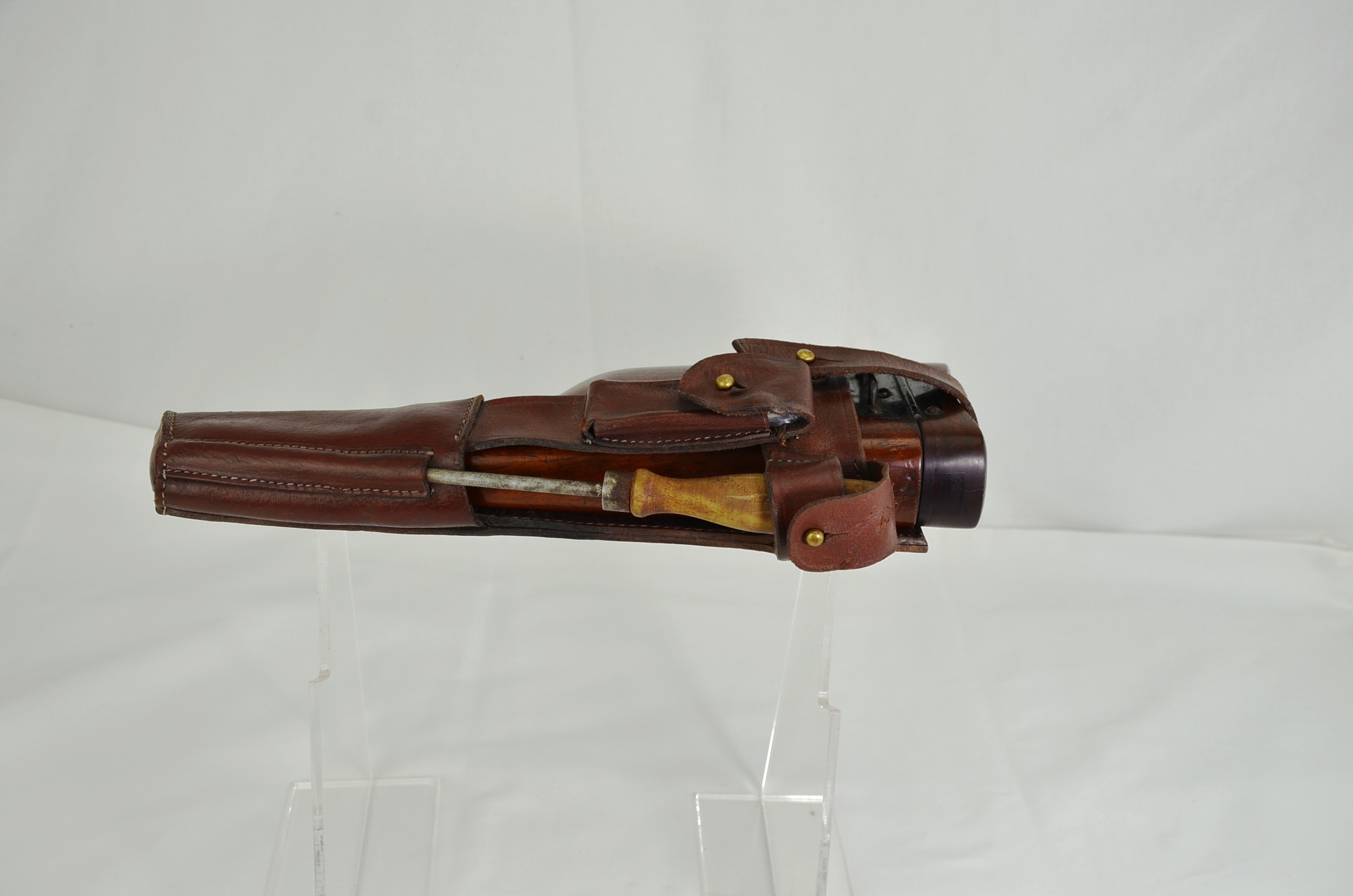 Mauser C96 Broomhandle Stock and Leather Holster Replica - Image 4