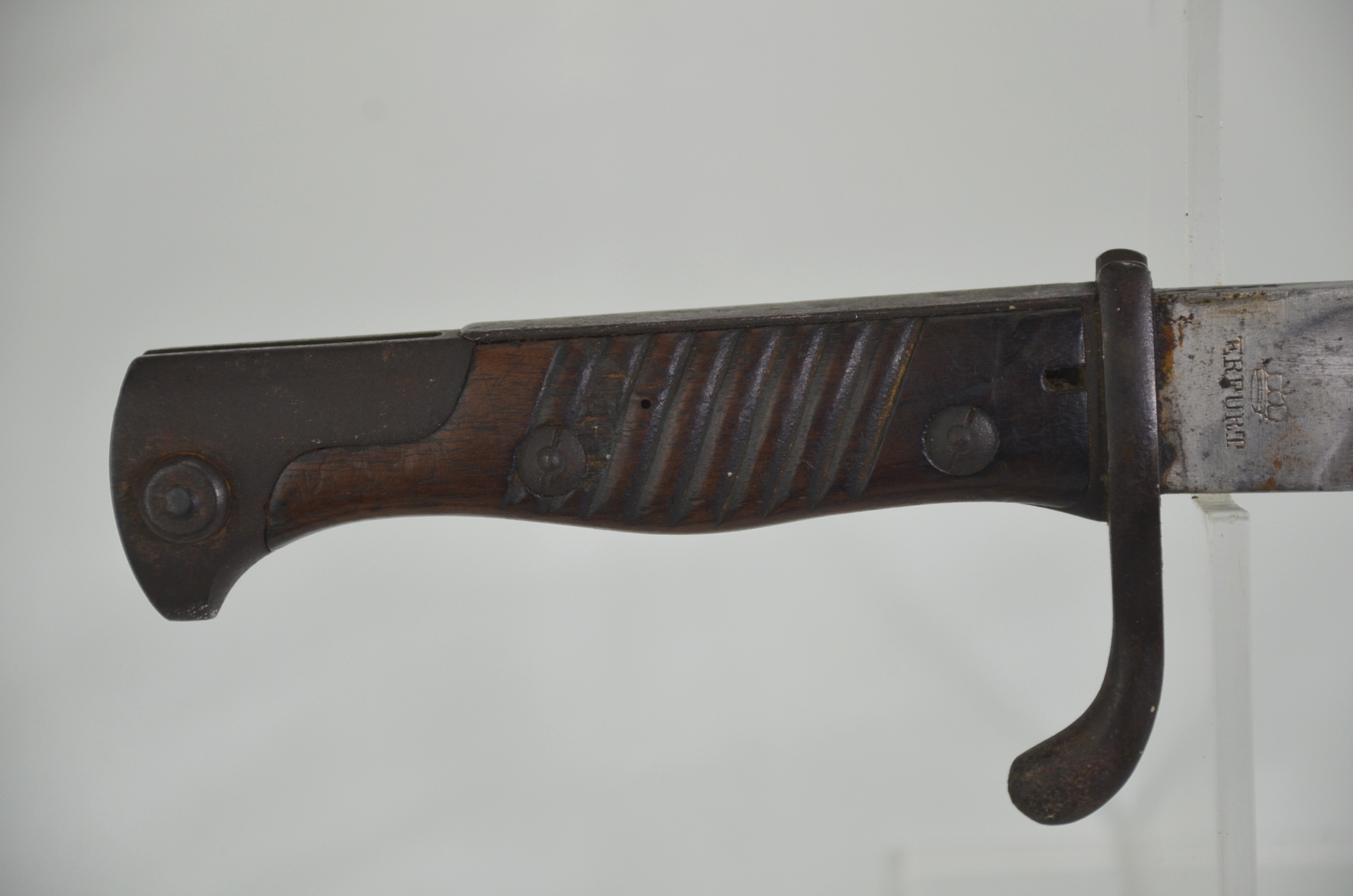 WW1 German Gew98 "Butcher" Bayonet and Steel Scabbard - Image 6