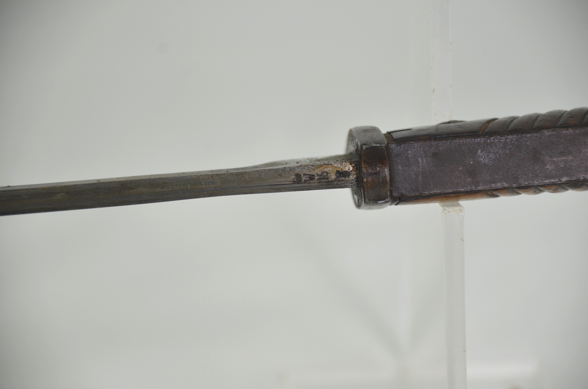 WW1 German Gew98 "Butcher" Bayonet and Steel Scabbard - Image 8