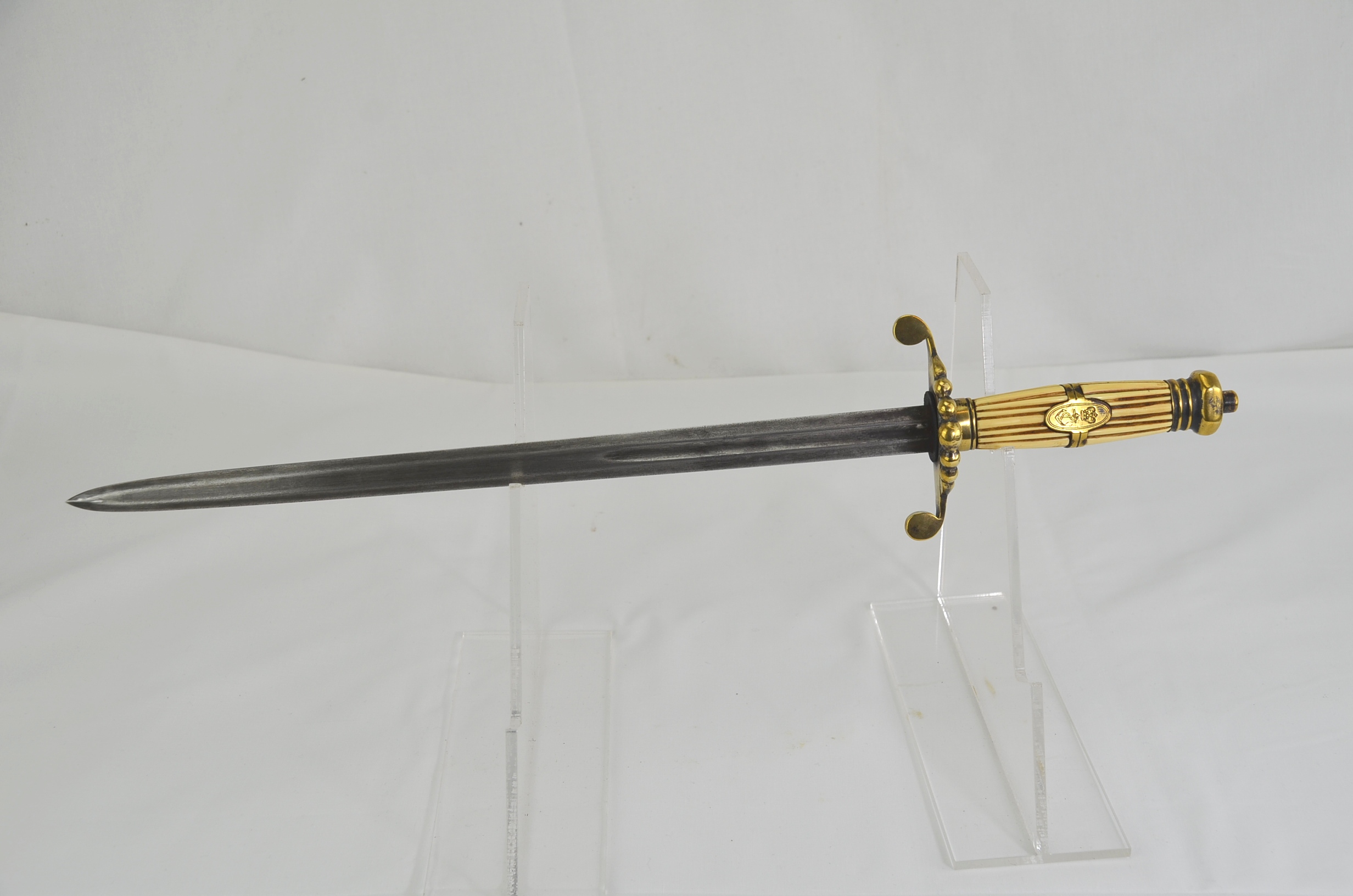 Trafalgar-Period British Naval Officer’s 5-Ball Dirk