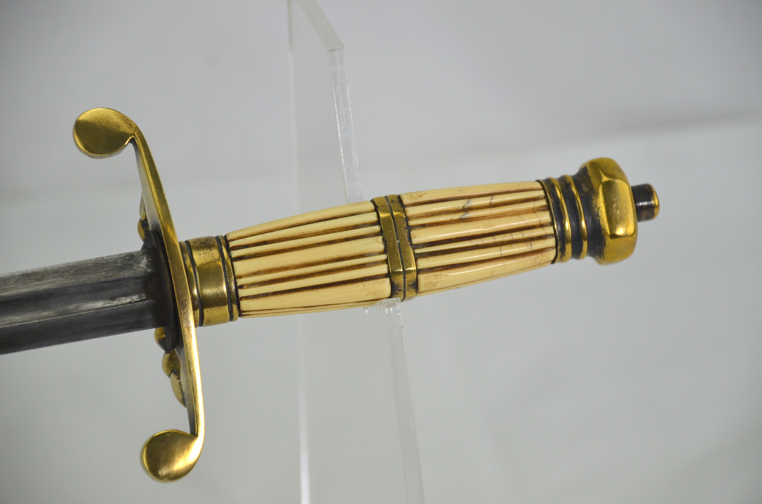 Trafalgar-Period British Naval Officer’s 5-Ball Dirk - Image 4