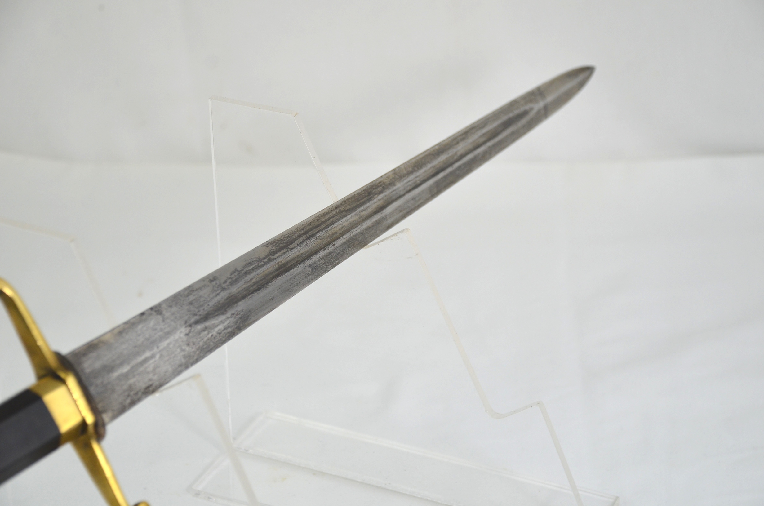 19th Century British Naval Officers Dirk and Scabbard - Image 5