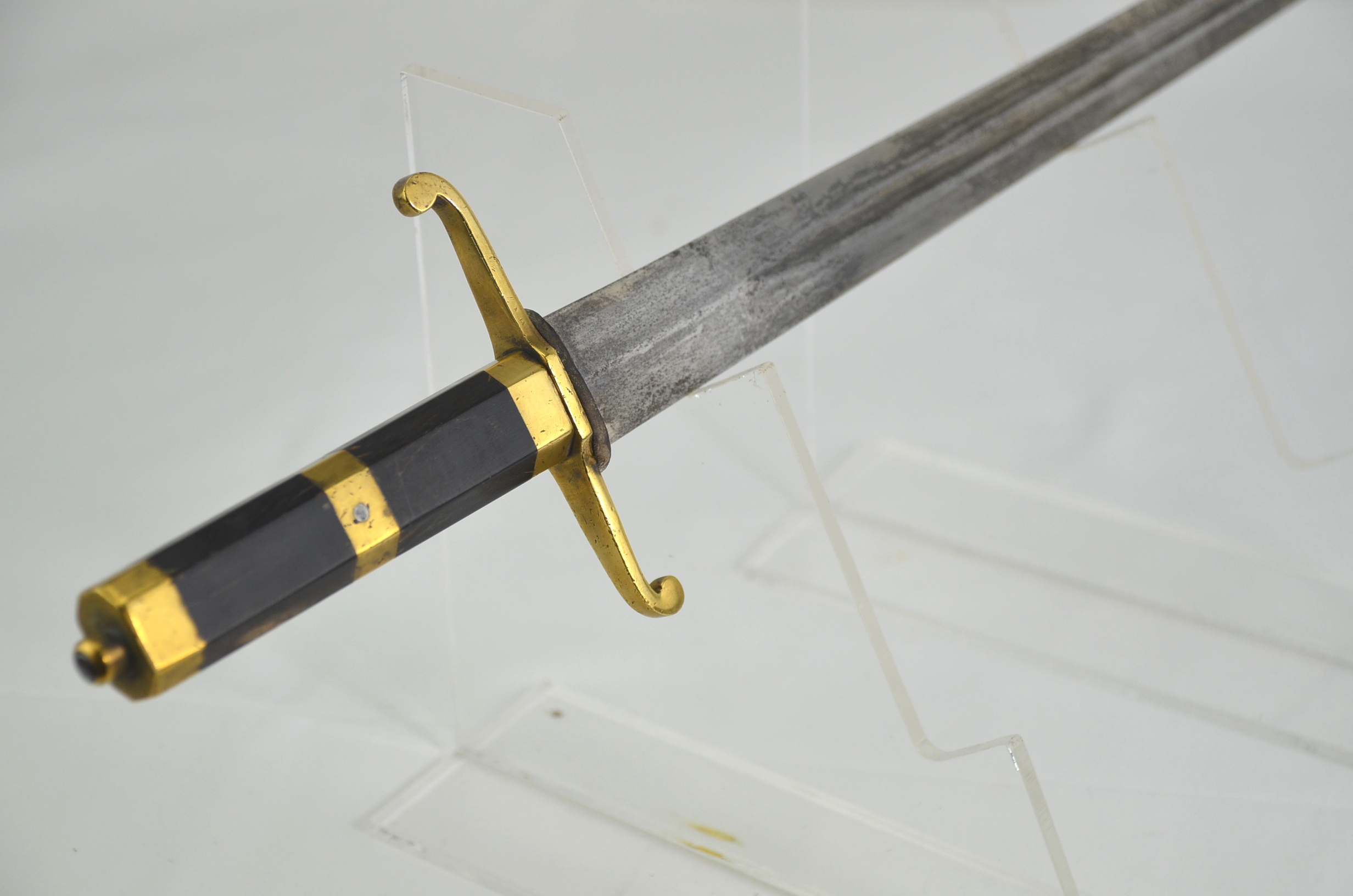 19th Century British Naval Officers Dirk and Scabbard - Image 6
