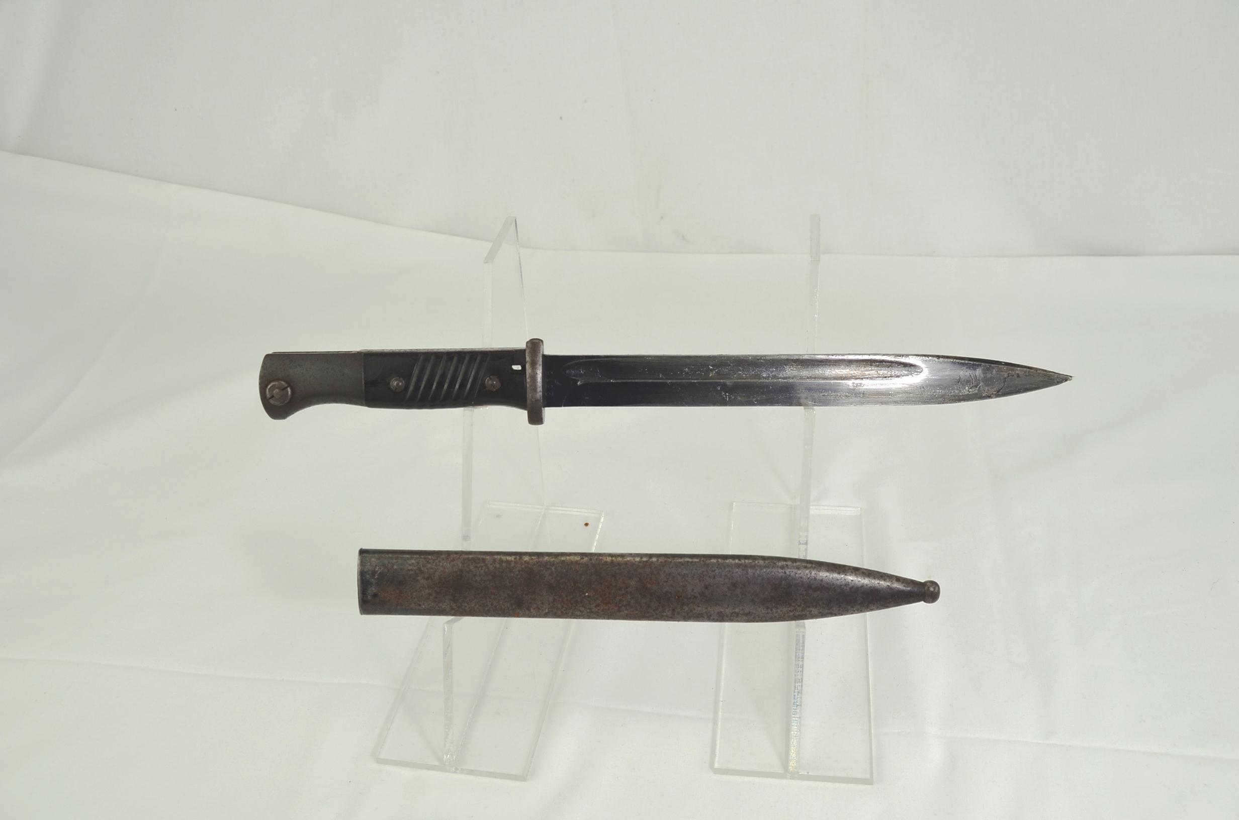 WW2 German K98 Rifle Bayonet Scabbard FW Holler 1940