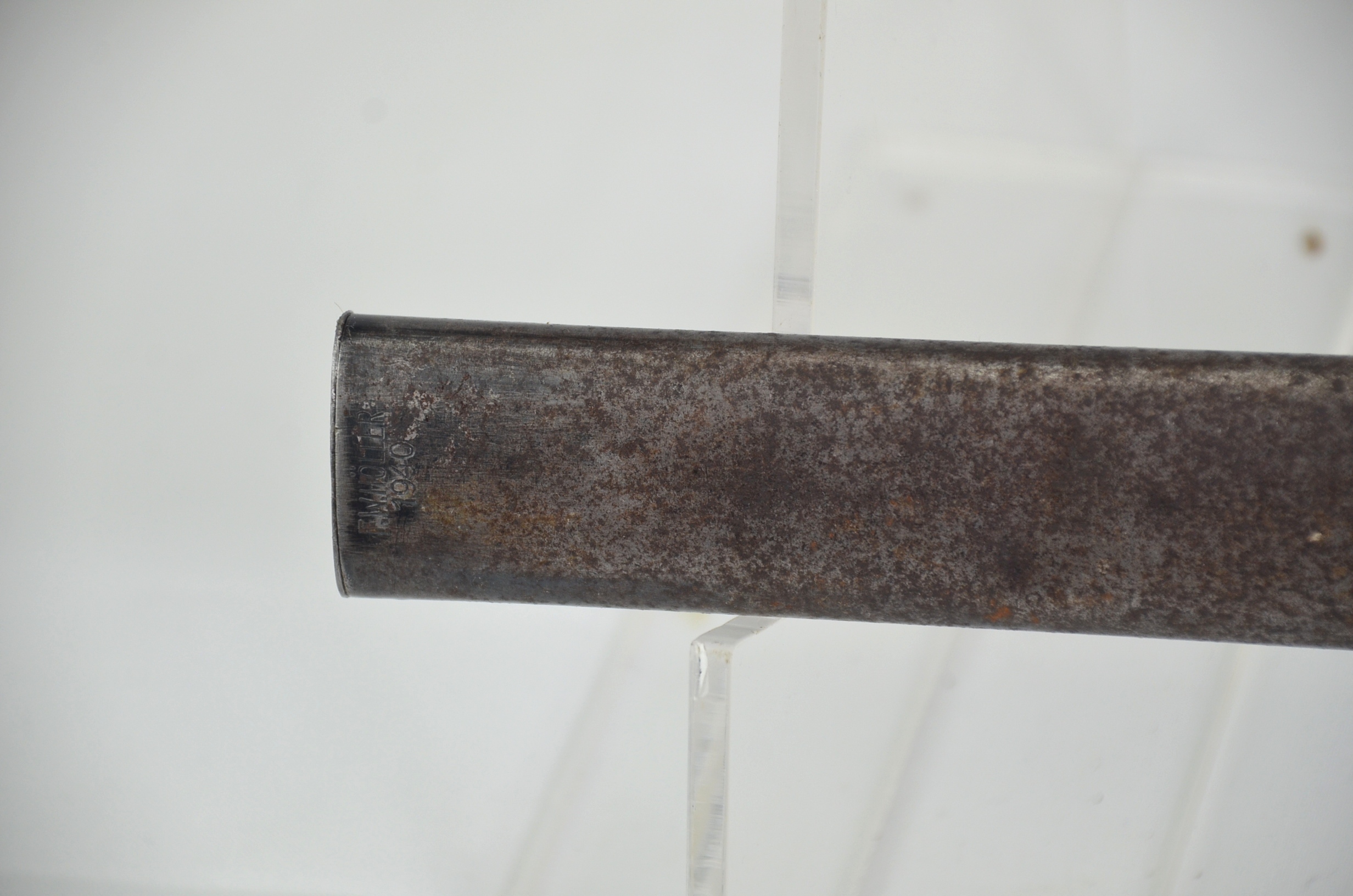 WW2 German K98 Rifle Bayonet Scabbard FW Holler 1940 - Image 5