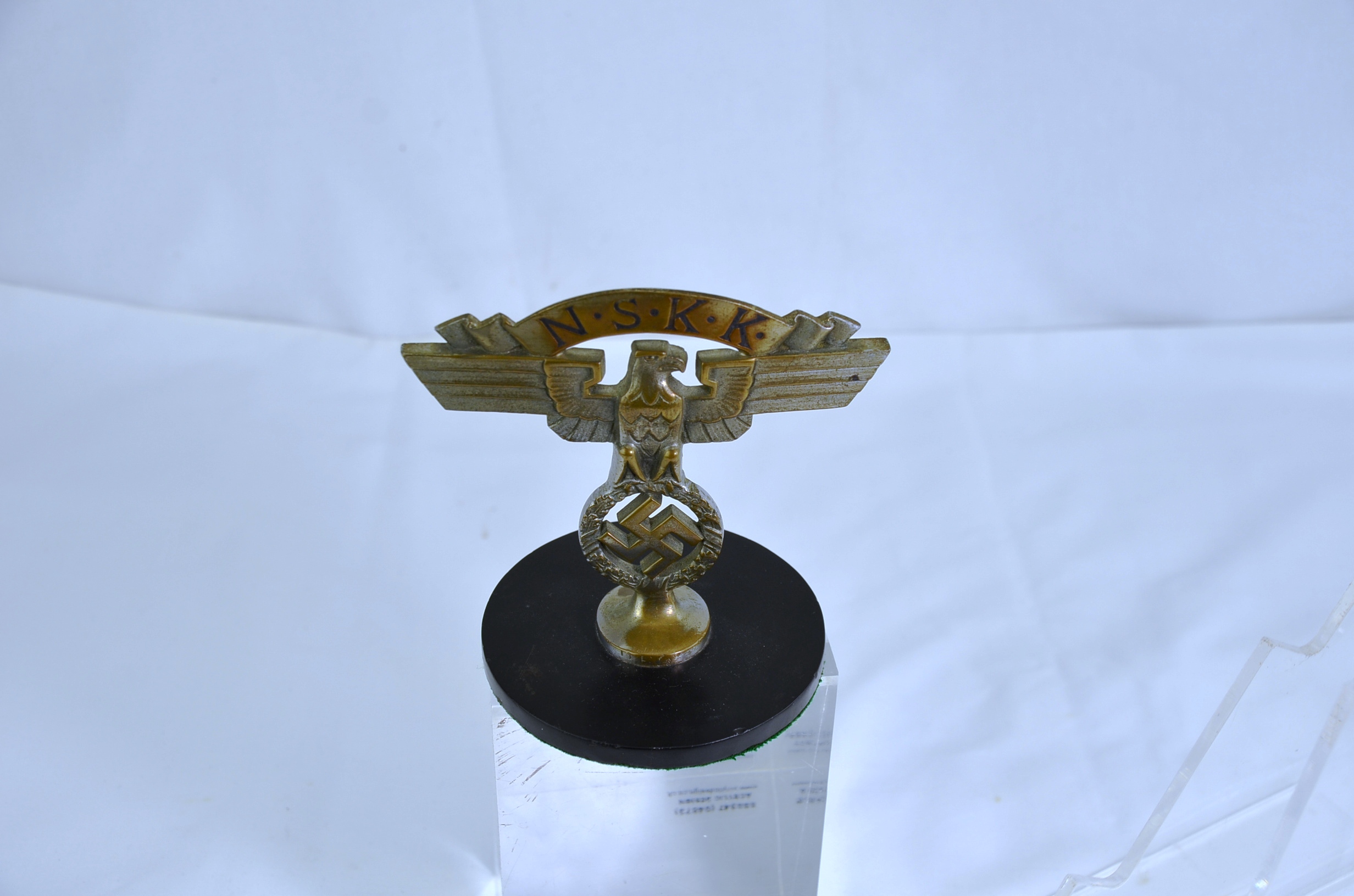 Nazi Third Reich NSKK Desk Ornament