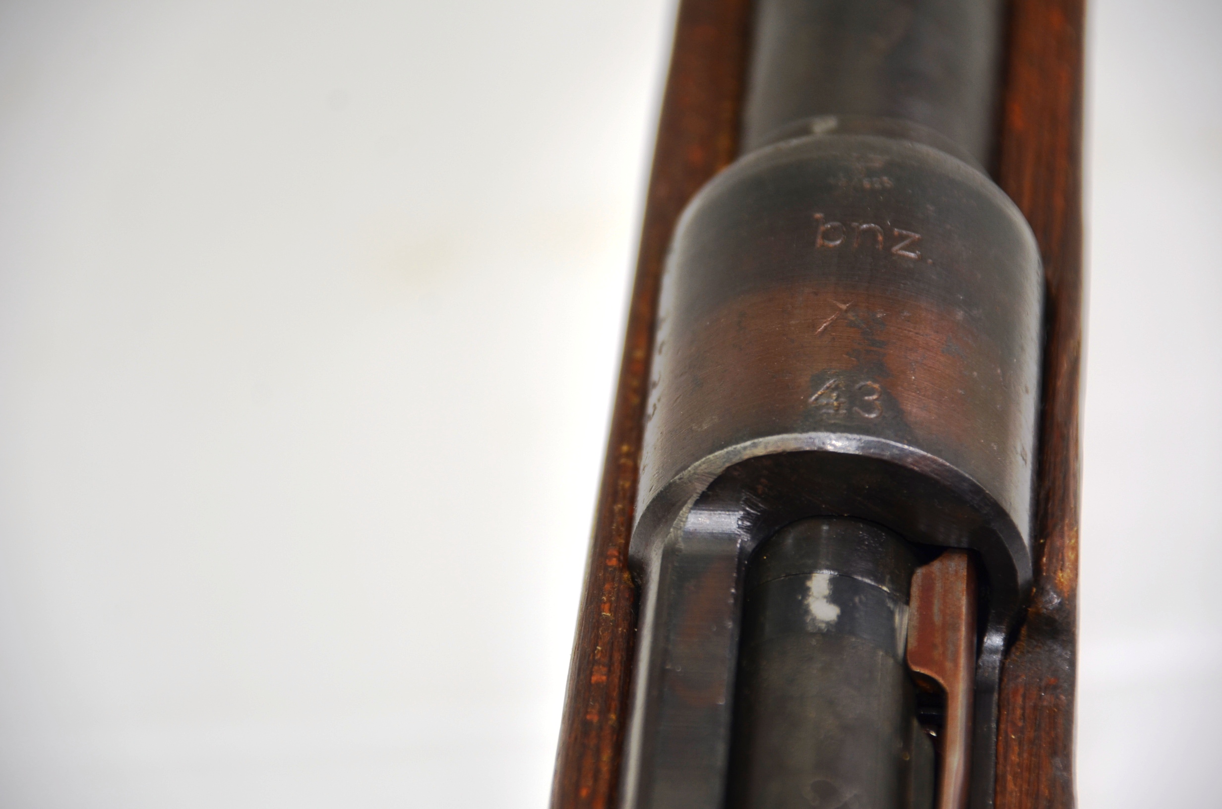 WWII Nazi German Mauser Karabiner 98K Rifle 1943 - Image 8