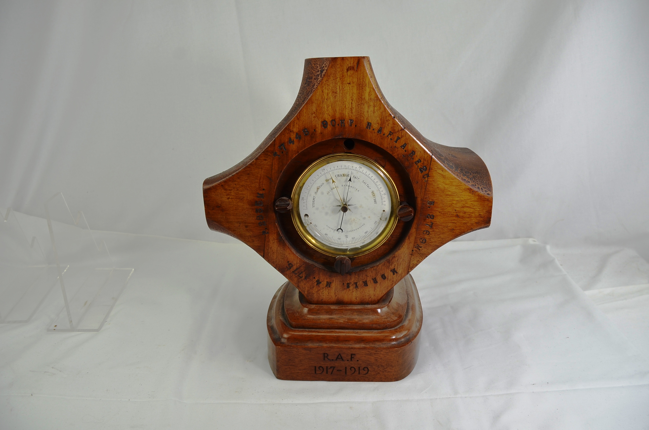 Unique RAF Pilot’s Propeller Barometer Ornament, Album and Collection