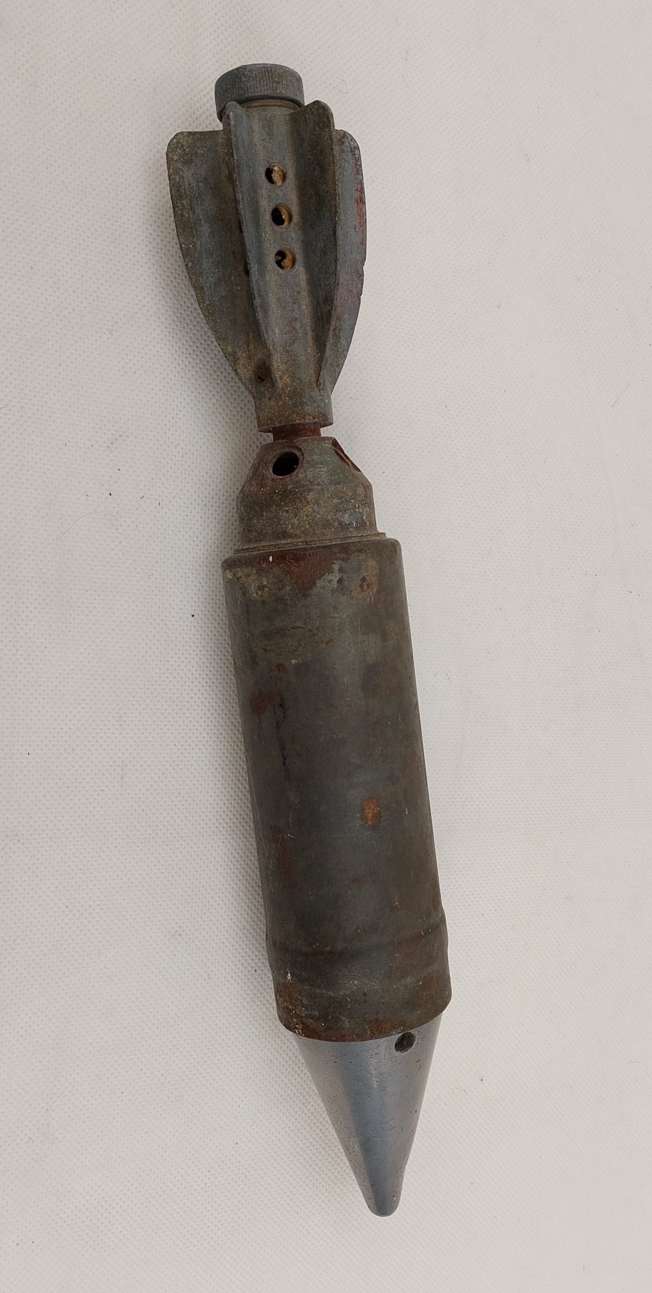 Inert British 2 Inch Mortar Round