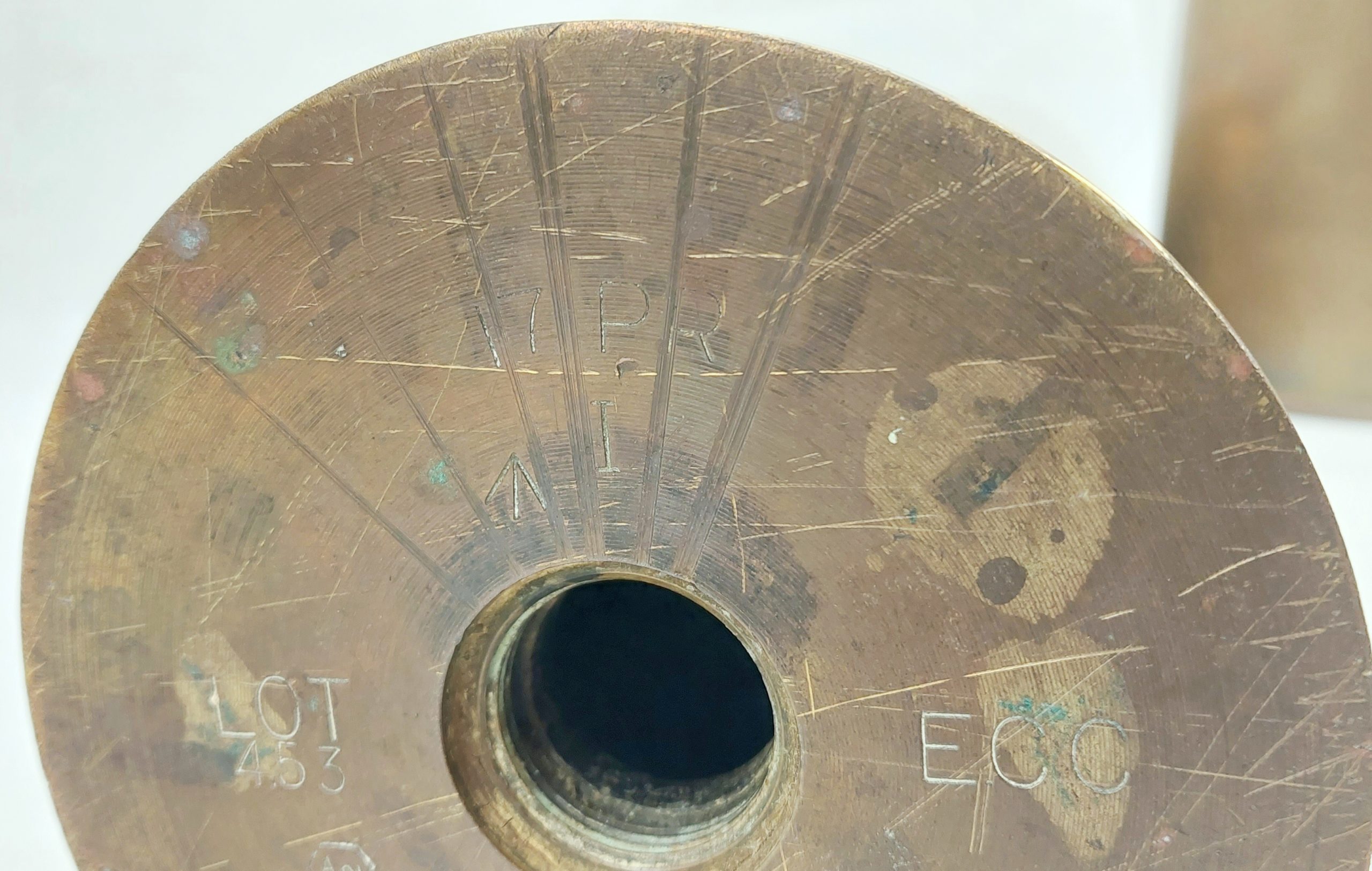 WW2 17 Pounder Shell Case 1943 - Image 4
