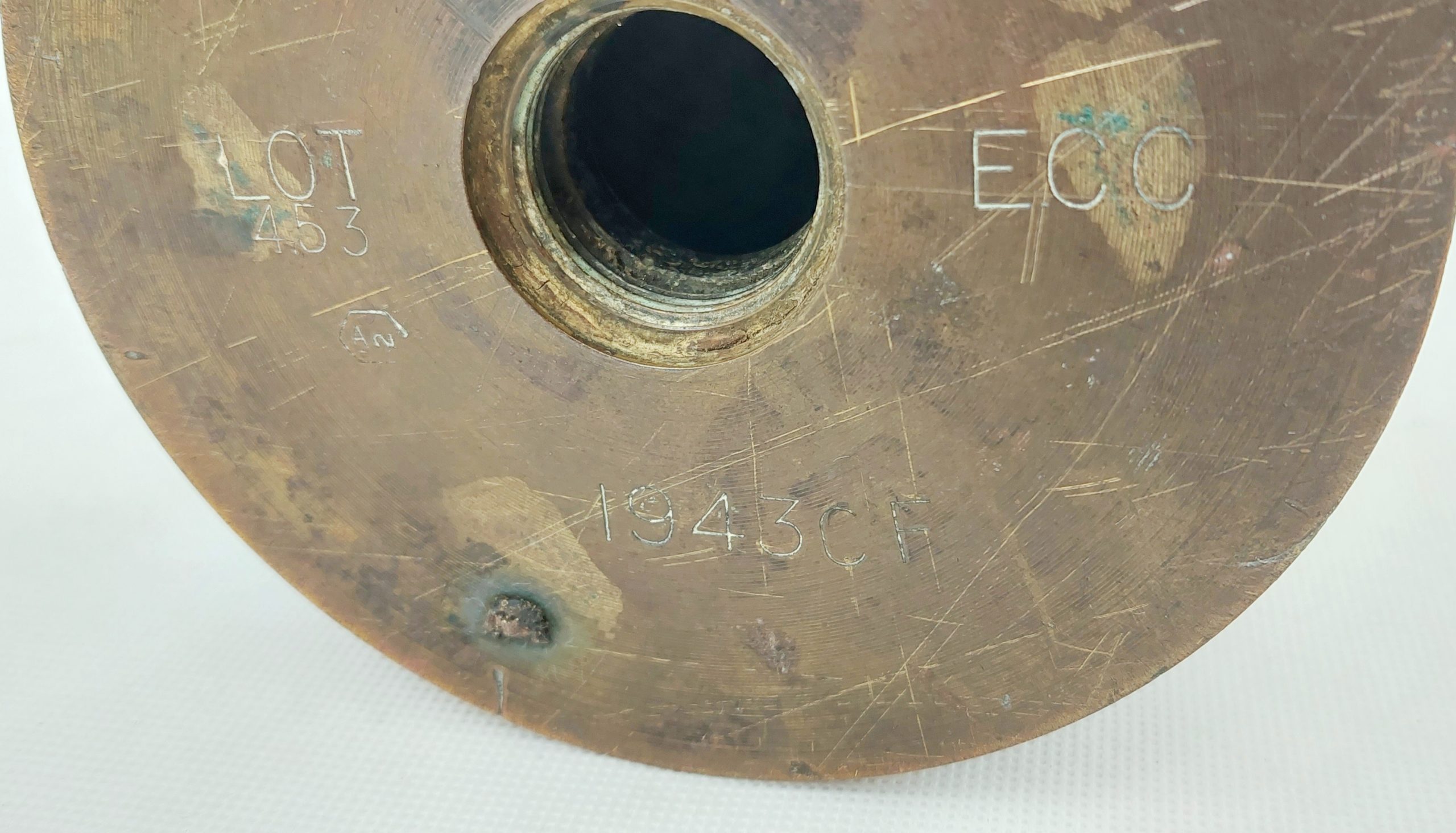 WW2 17 Pounder Shell Case 1943 - Image 5