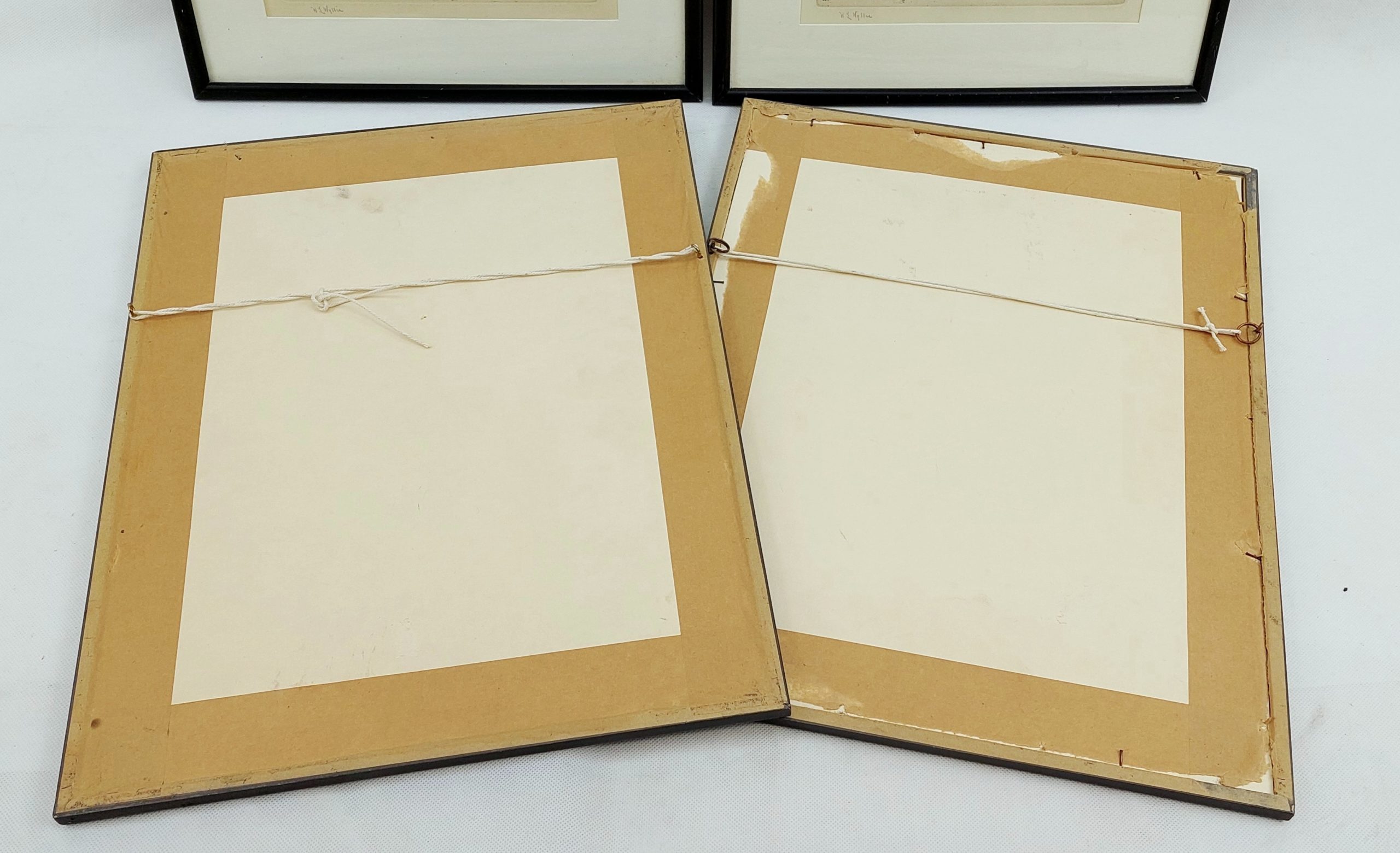 William Lionel Wyllie ‘Our Fathers’ Series of 4 Framed Etchings #2 - Image 9